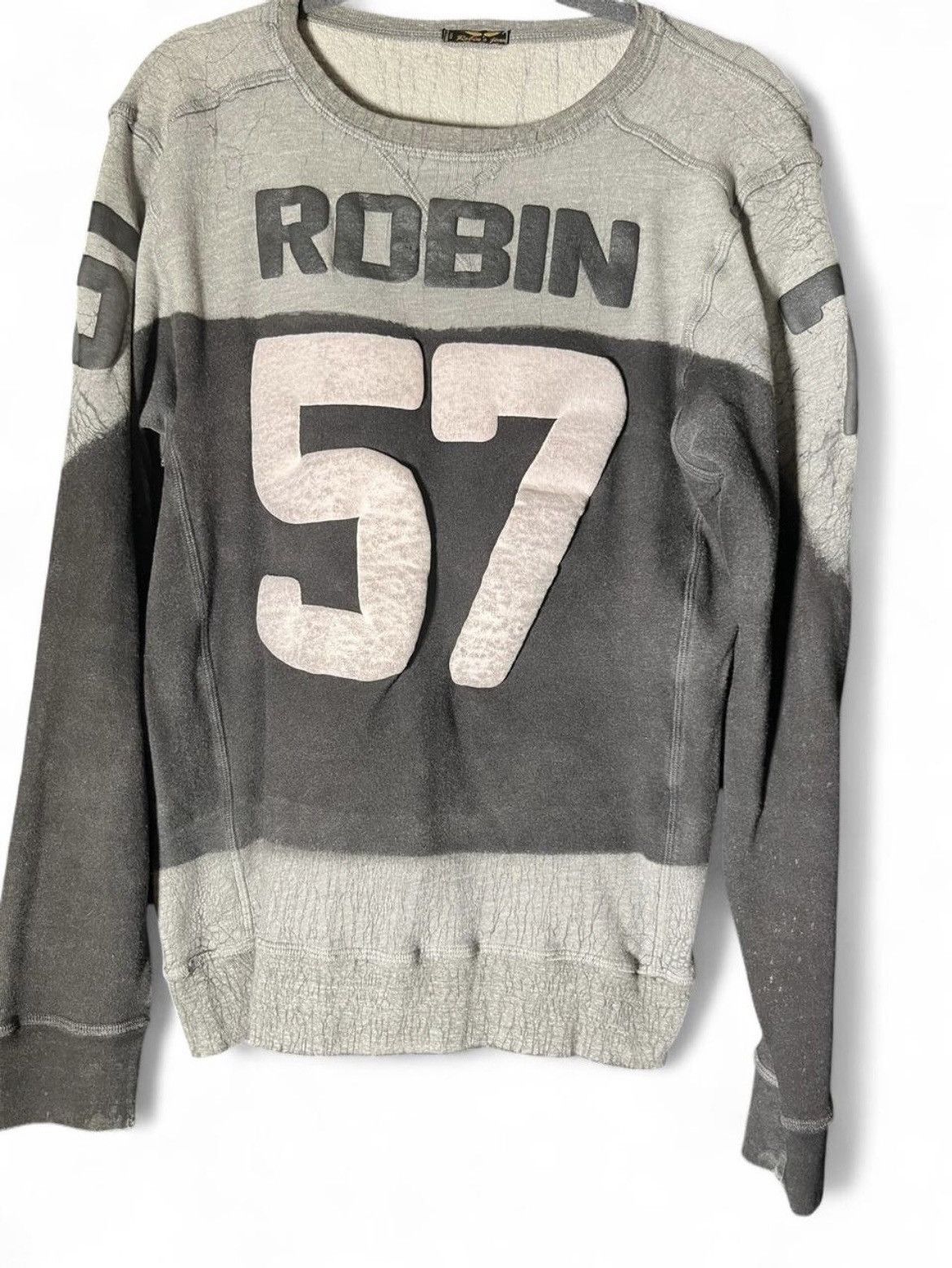 Robins Jeans Robin’s Jean Crackle Sweatshirt Size US S / EU 44-46 / 1 - 1 Thumbnail