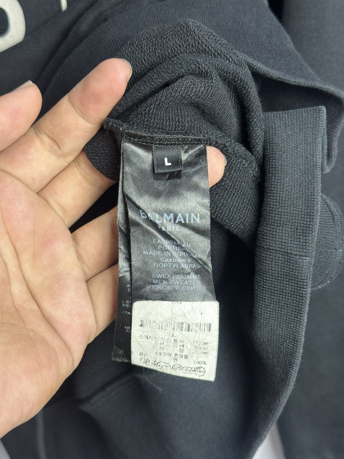 Balmain Balmain Sweatshirt Size US L / EU 52-54 / 3 - 5 Thumbnail