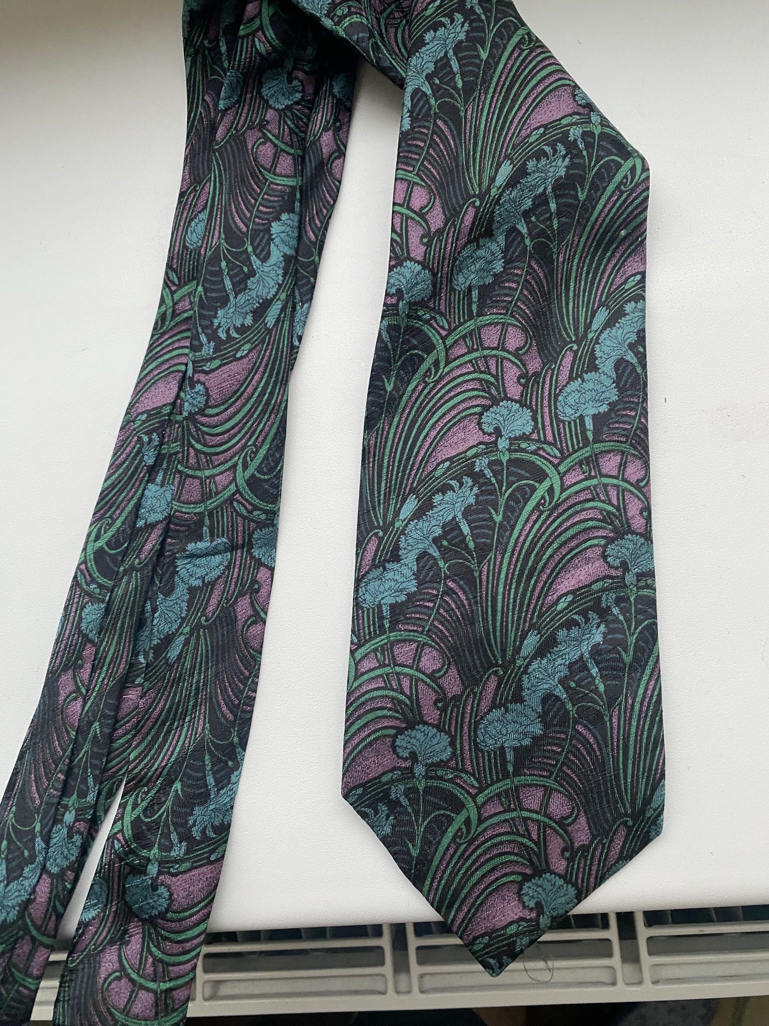 Designer × Lanvin Lanvin Paris Silk 100% Tie Size ONE SIZE - 3 Thumbnail