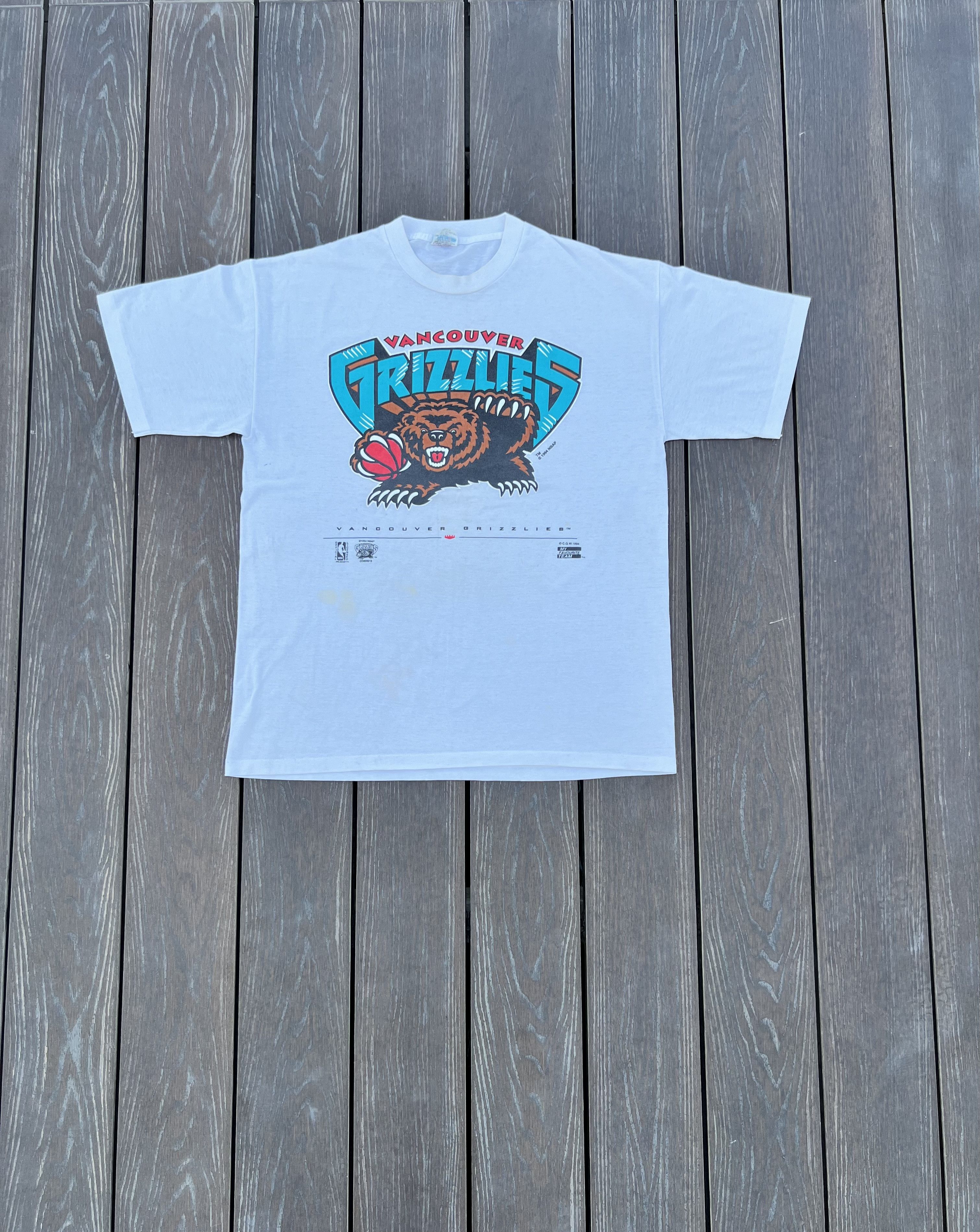 NBA Vintage 1994 Vancouver Grizzlies Size US XL / EU 56 / 4 - 2 Thumbnail