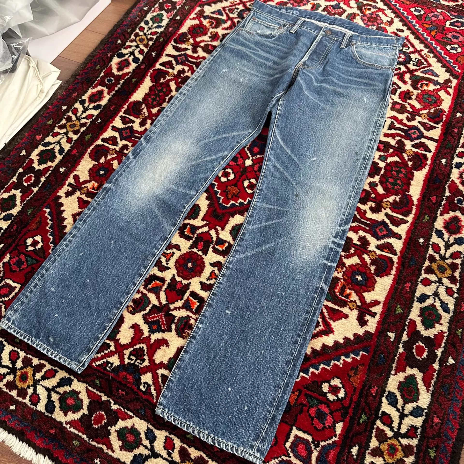 Visvim visvim 21AW 01.2D29 Washed Denim W32L30 9.5-9.8/10 Size US 32 / EU 48 - 4 Thumbnail