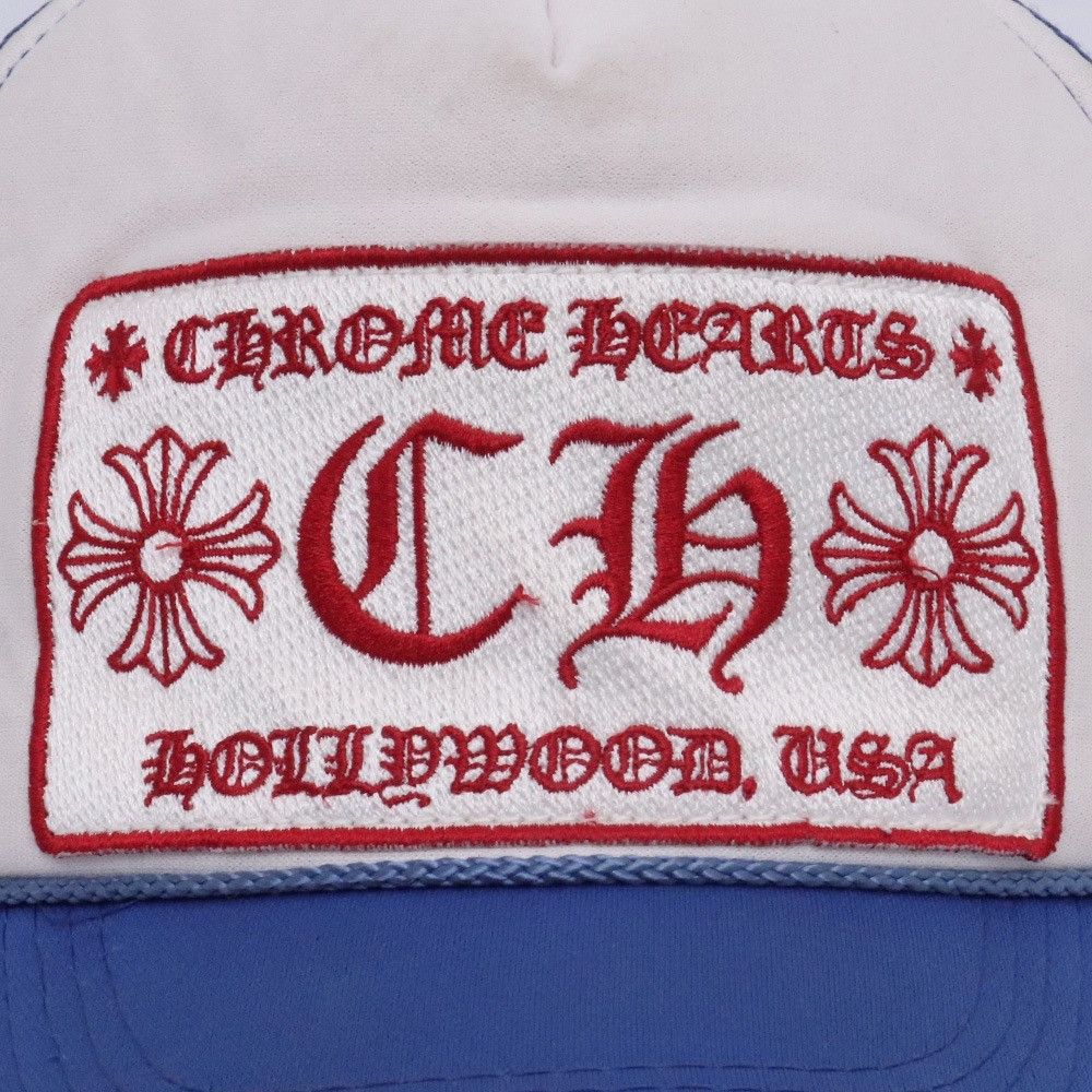Chrome Hearts Old Chrome Hearts trucker hat blue Size ONE SIZE - 4 Thumbnail