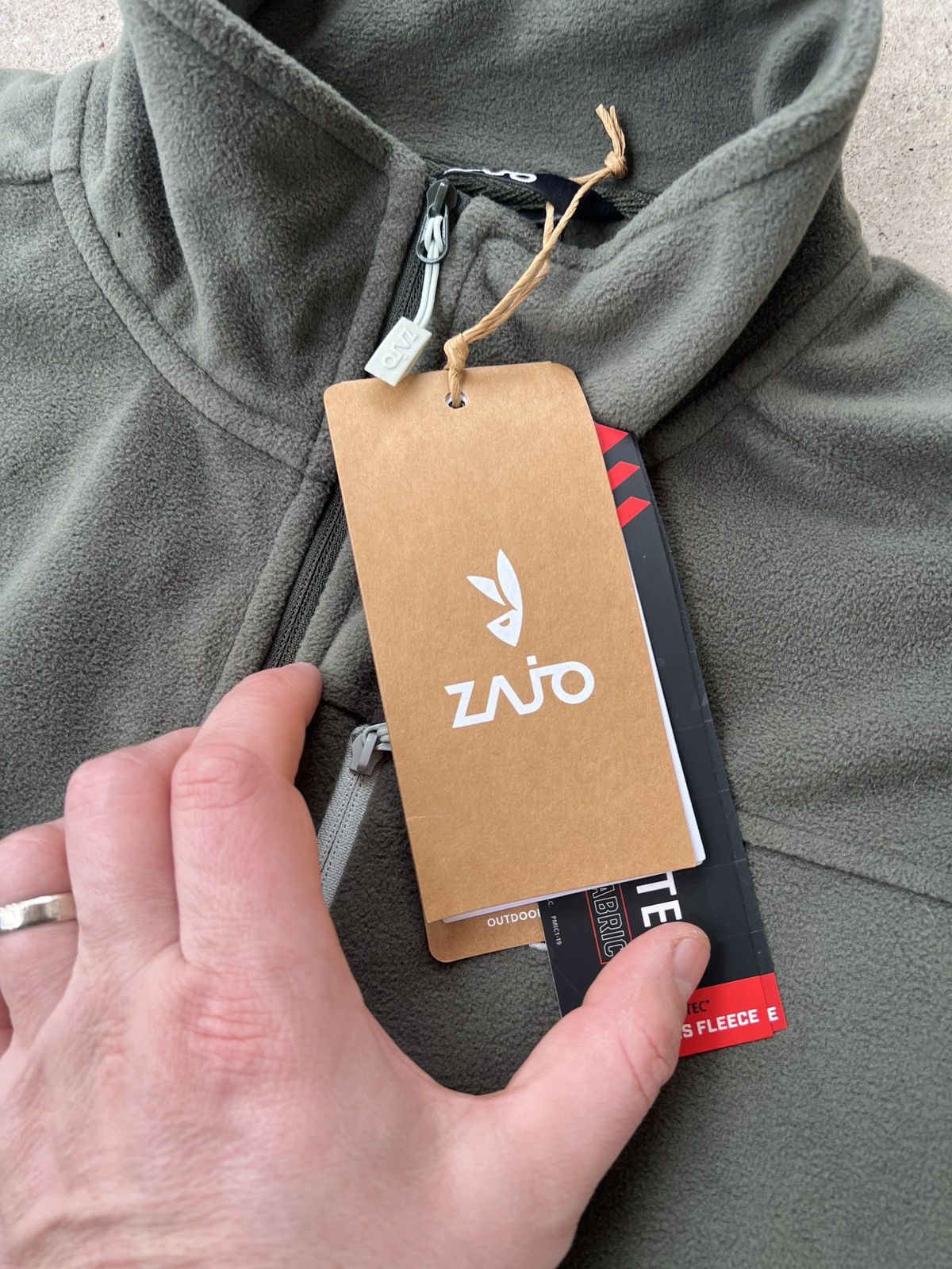Other Zajo Fleece Khaki Size US XL / EU 56 / 4 - 2 Thumbnail