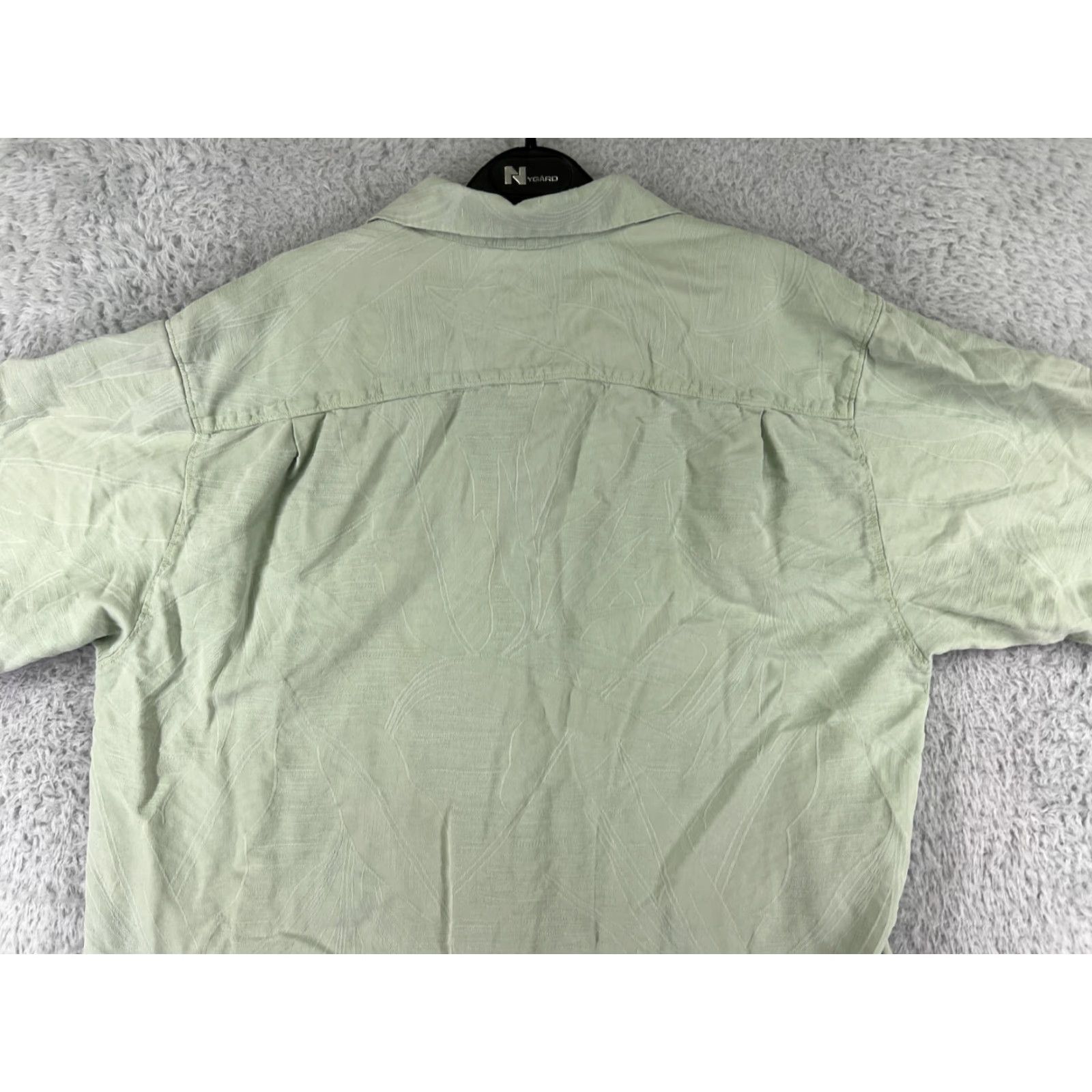 Tommy Bahama Tommy Bahama Shirt Mens Large Green Bird Of Paradise Floral 100% Silk Hawaiian Shirt Mens Large Green Floral Aloha Beach Resort Silk Button-Up Casual Size US L / EU 52-54 / 3 - 6 Thumbnail