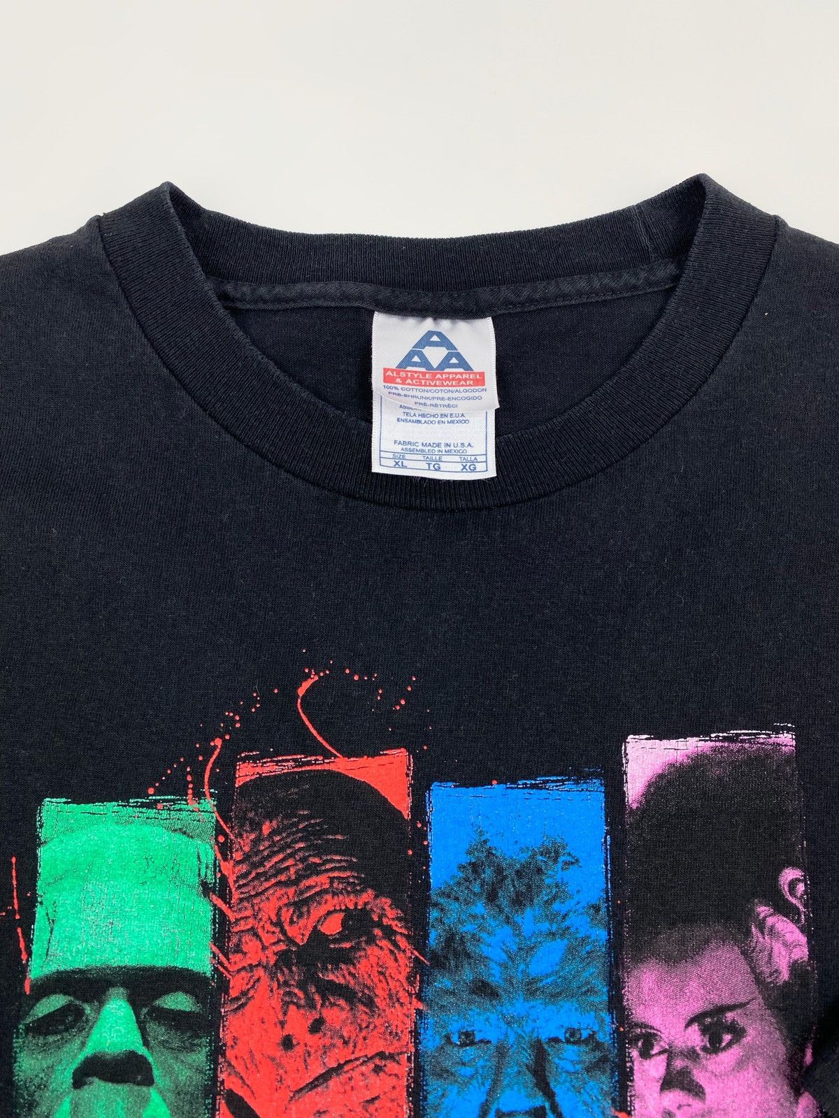 Vintage 2004 Vintage Universal Studios Monsters Graphic Tee Size US XL / EU 56 / 4 - 3 Thumbnail