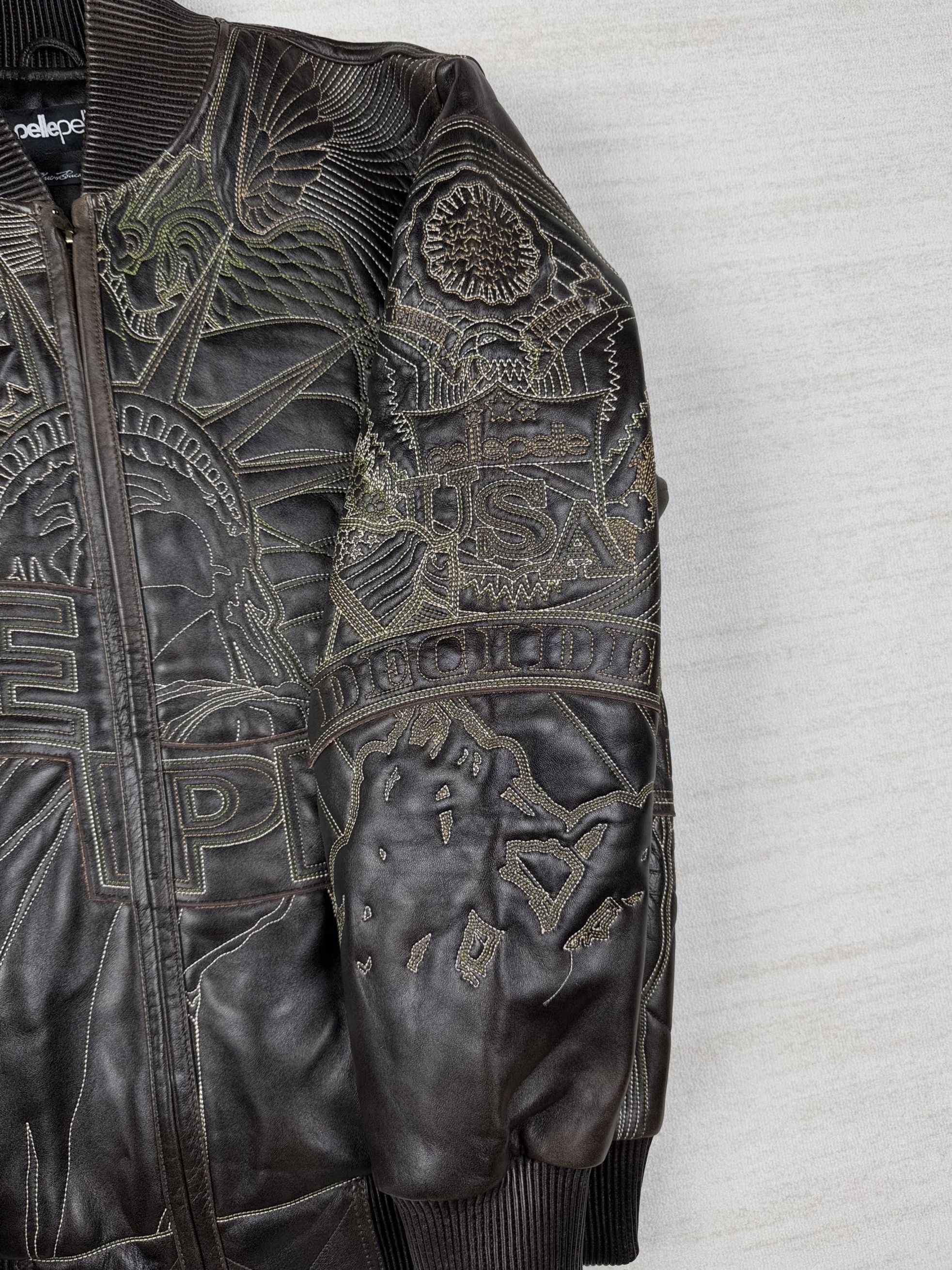 Pelle Pelle WDW x PP MONUMENT GENUINE LEATHER JACKET Size US L / EU 52-54 / 3 - 6 Thumbnail