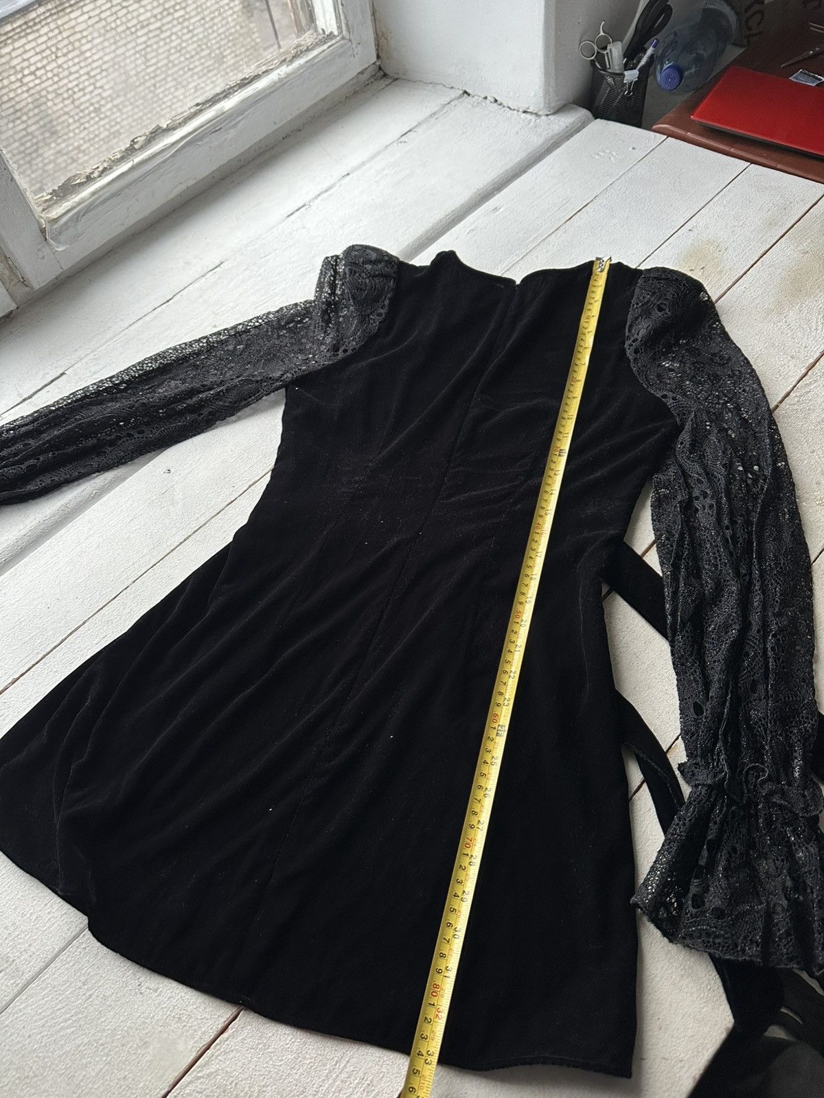 The Vampire's Wife THE VAMPIRE’S WIFE 🚨 X H&M BLACK DRESS RARE AVANT GARDE Size M / US 6-8 / IT 42-44 - 13 Thumbnail