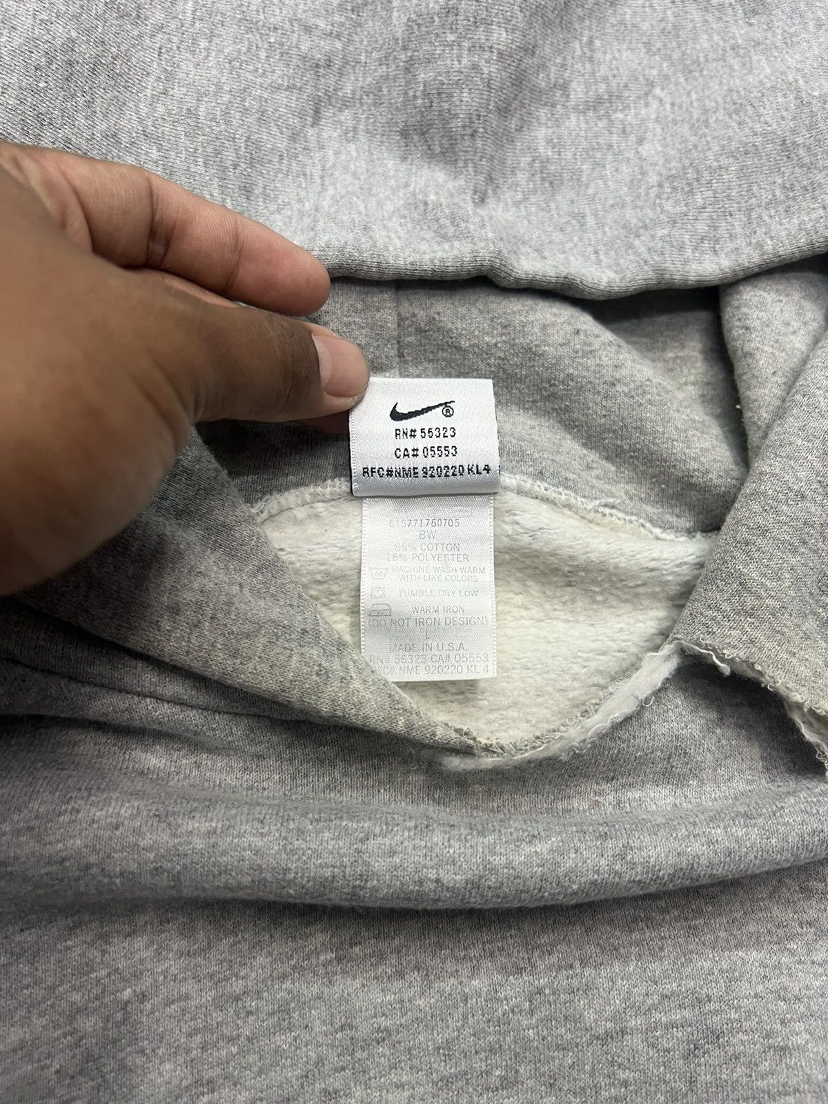 Vintage VINTAGE NIKE TOWN HOODIE MADE IN USA Size US L / EU 52-54 / 3 - 7 Thumbnail