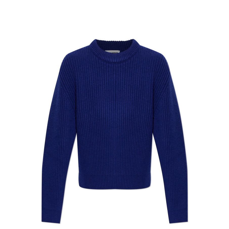 Jil Sander JIL SANDER Crew Neck Wool Sweater Navy Blue Pullover New & A Size XS / US 0-2 / IT 36-38 - 1 Preview