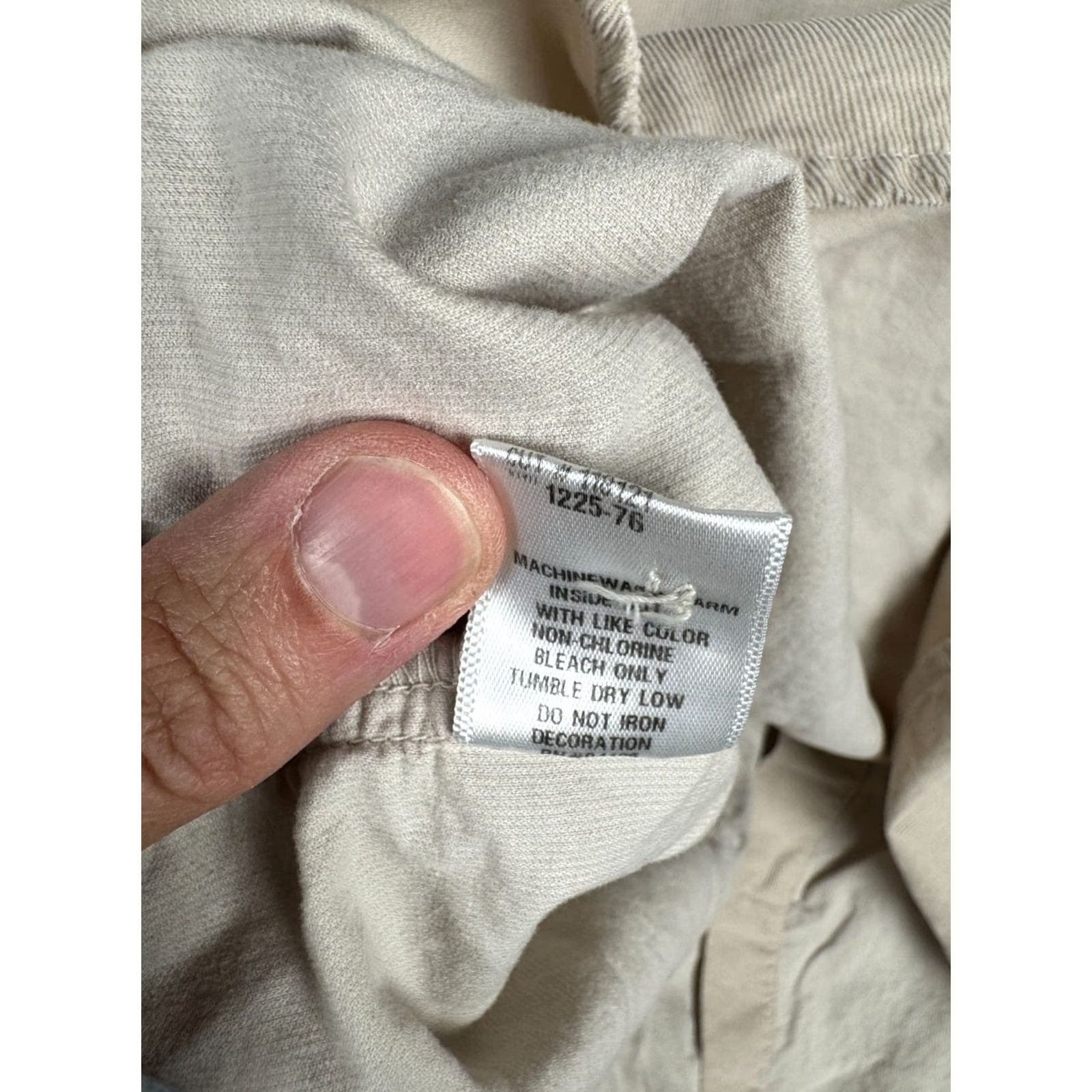 Vintage CP Shades Shirt Womens XS Beige Corduroy Button-Up Long Sleeve 1225 Size XS / US 0-2 / IT 36-38 - 7 Thumbnail
