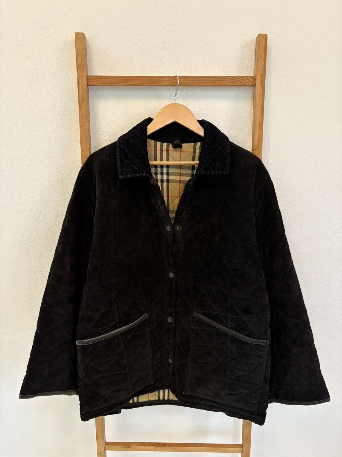 Burberry BURBERRY London Corduroy Jacket Novacheck Size US XL / EU 56 / 4 - 4 Thumbnail