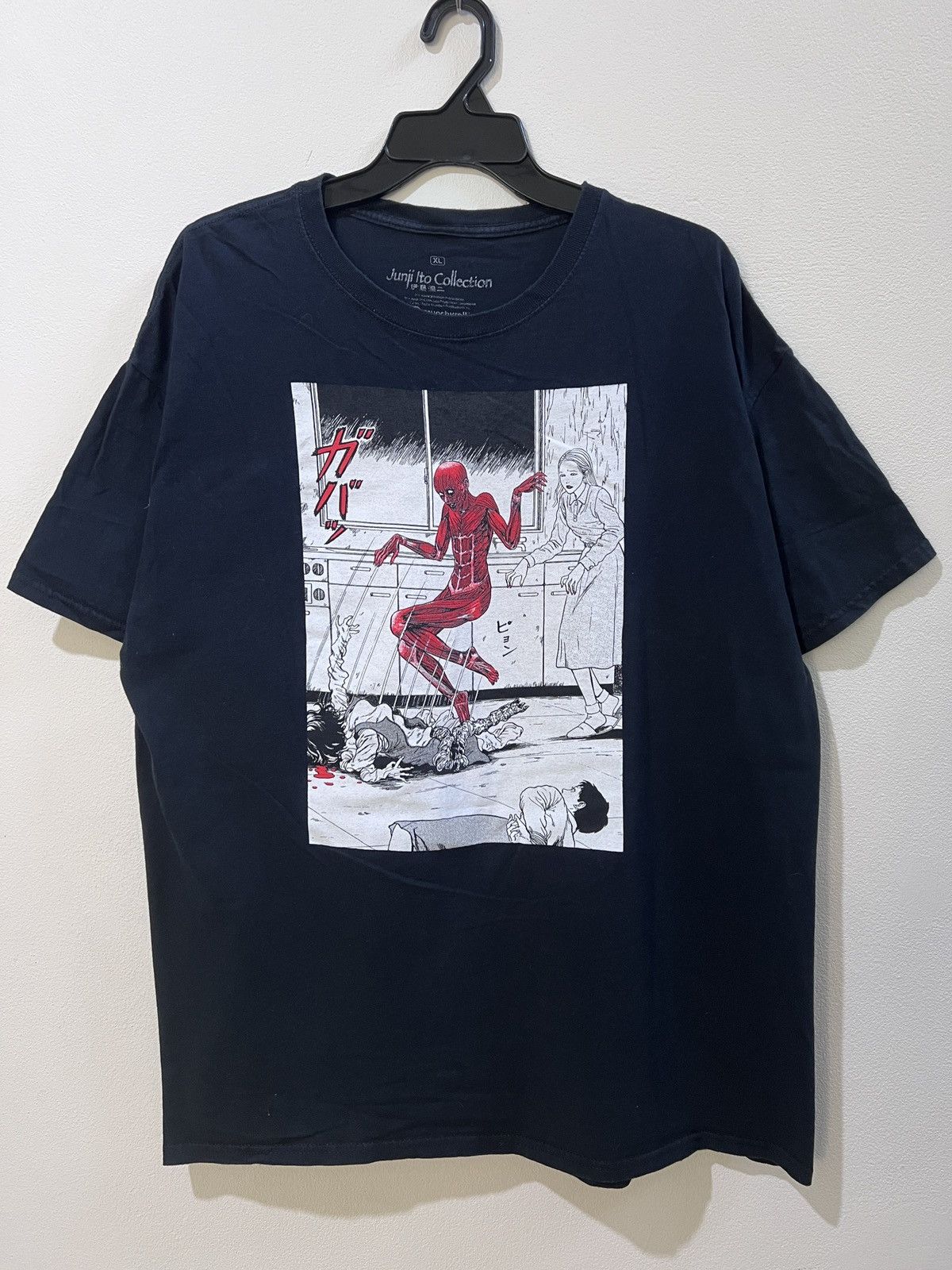 Anime × Cartoon Network × Japanese Brand Junji Ito collection Japanese Horror Anime Emo Tee XL Size US XL / EU 56 / 4 - 2 Thumbnail