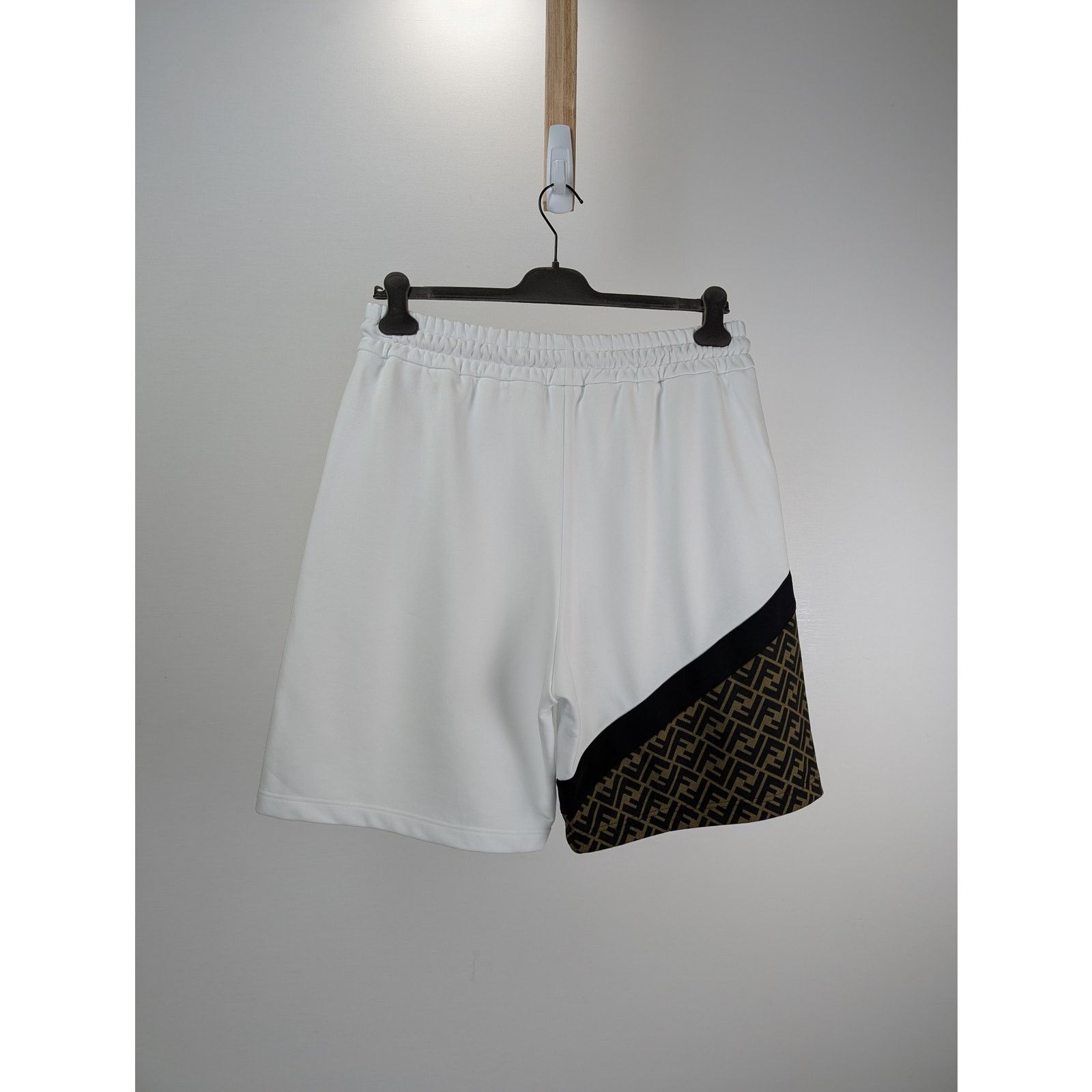 Fendi o1rshd1 Monogram Shorts in White/Brown/Monogram Size US 36 / EU 52 - 7 Thumbnail