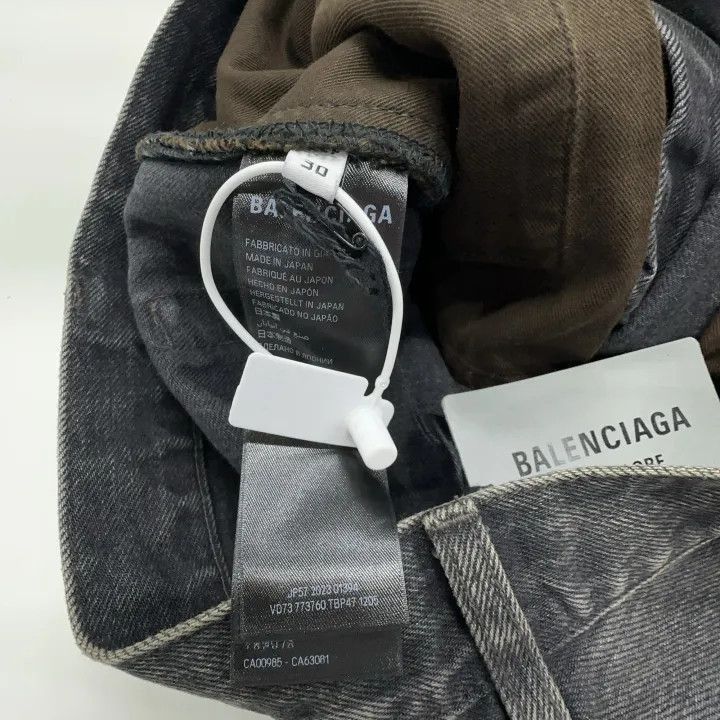Balenciaga Balenciaga SS24 Washed Mid-Rise Flared Jeans 0079-2507 Size US 30 / EU 46 - 5 Thumbnail
