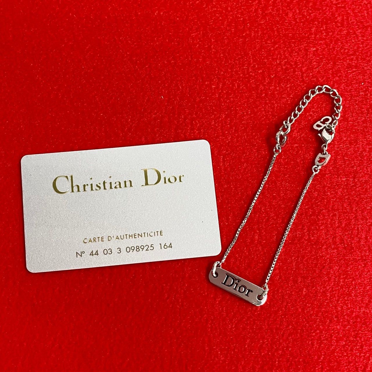 Dior Bracelet Silver Silver