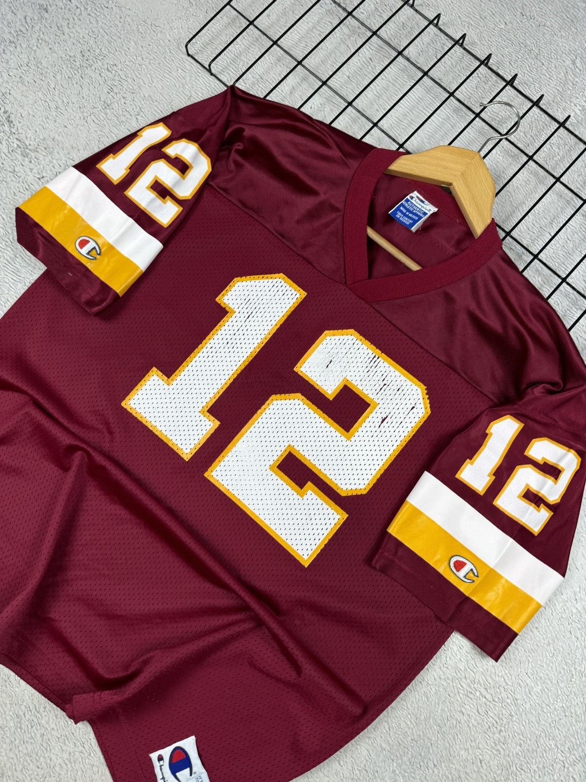 Champion × NFL × Vintage FREROTTE 90’s Washington Redskins 1995 Champion NFL jersey Size US XL / EU 56 / 4 - 4 Thumbnail