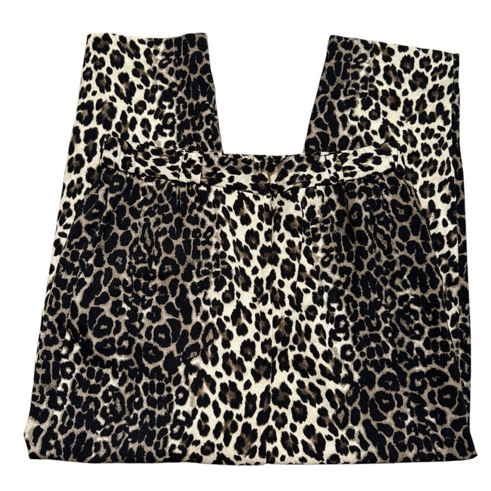 Vince Camuto Vince Camuto Animal Print Straight leg Pants Size M Size 32" / US 10 / IT 46 - 4 Thumbnail