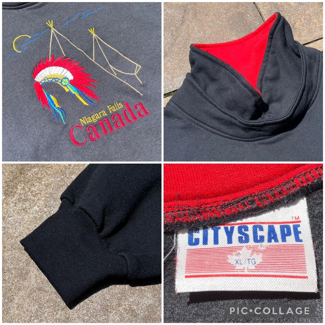 Vintage Vintage 90s Niagara Falls Canada Outerwear Sweatshirt Size US XL / EU 56 / 4 - 3 Thumbnail