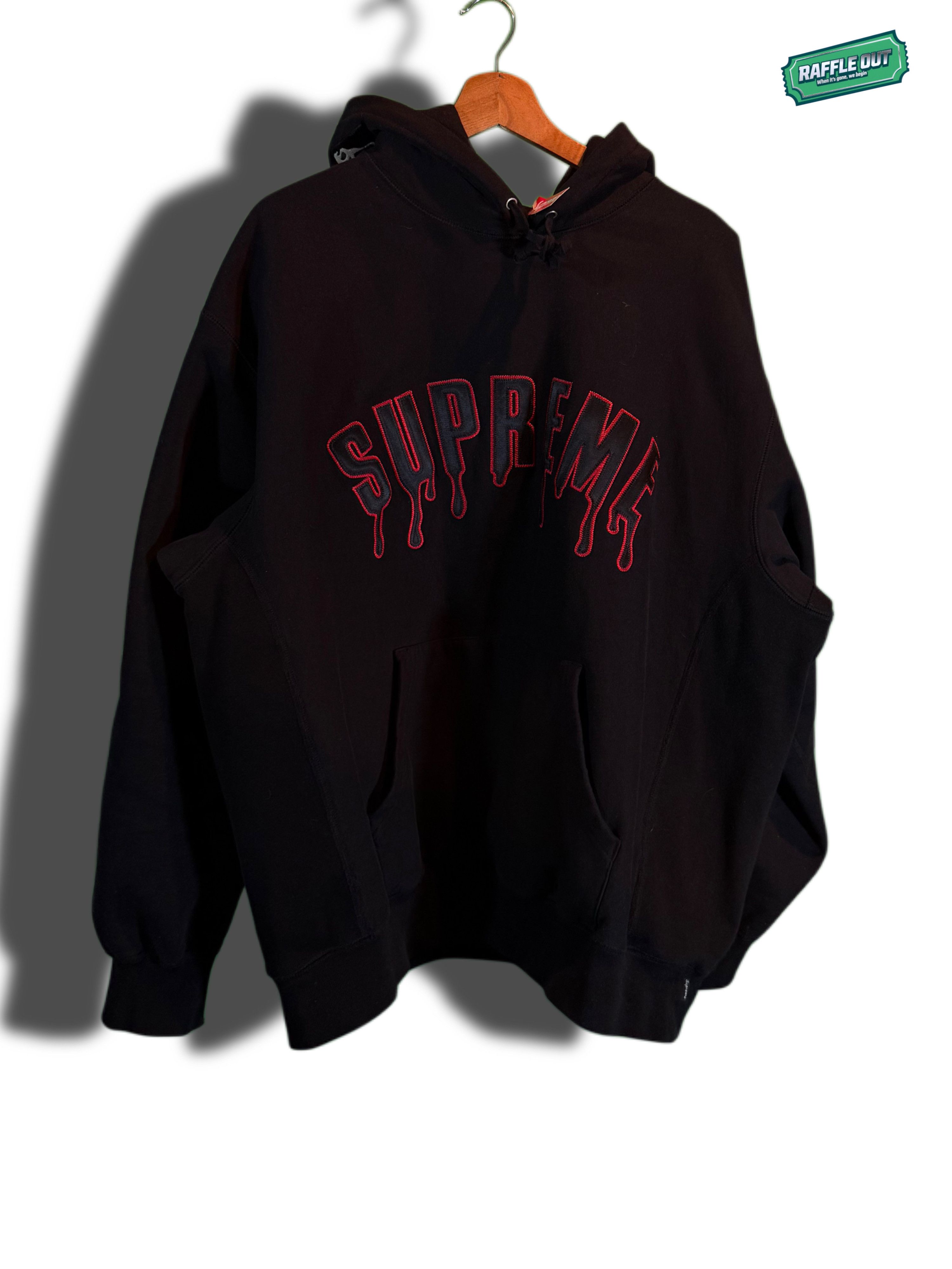 Supreme Supreme 90s Arc Logo CrewNeck Black | Grailed