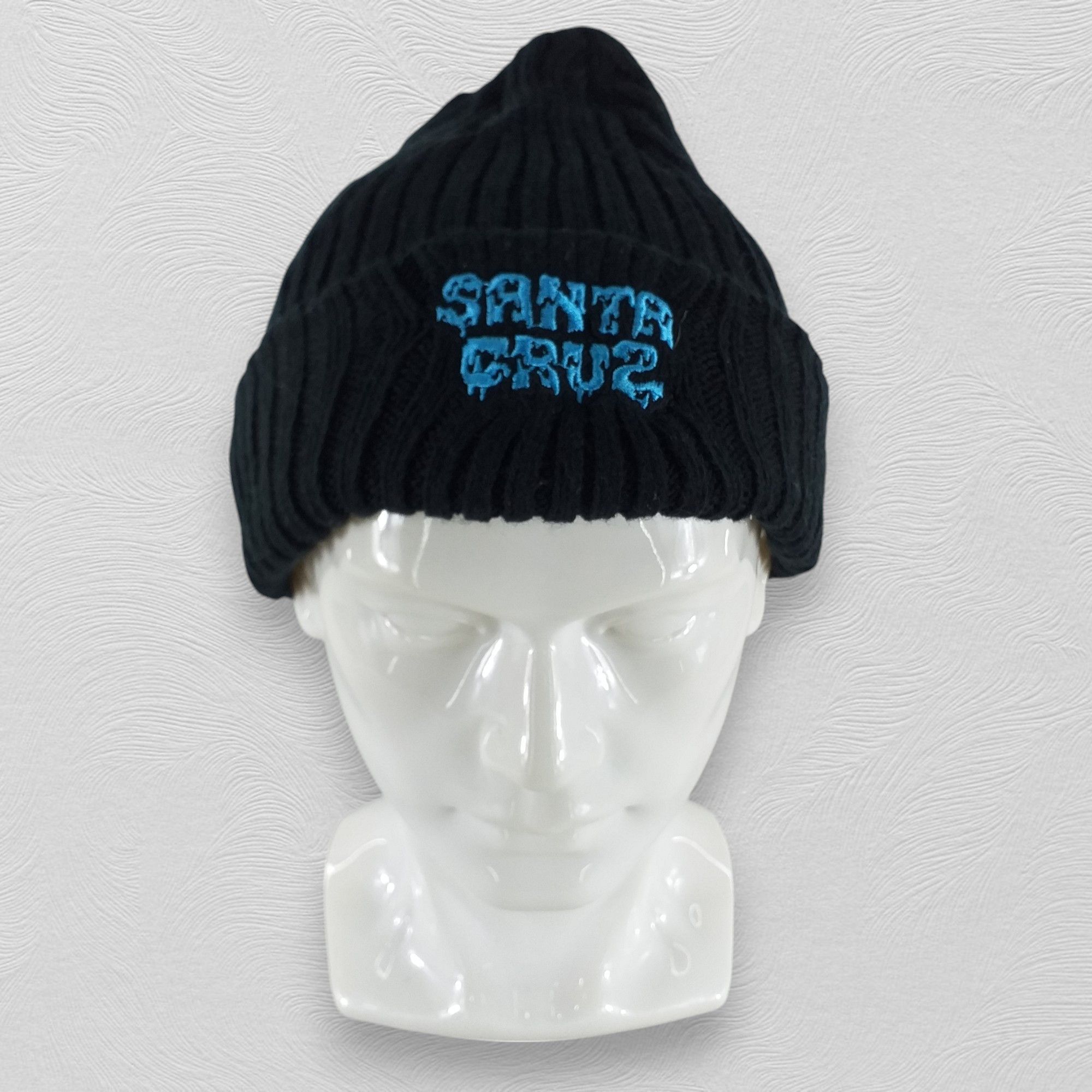 Santa Cruz Skateboards Vintage Santa Cruz Spell Embroidery Snow Cap Beanie -BN397 Size ONE SIZE - 1 Thumbnail