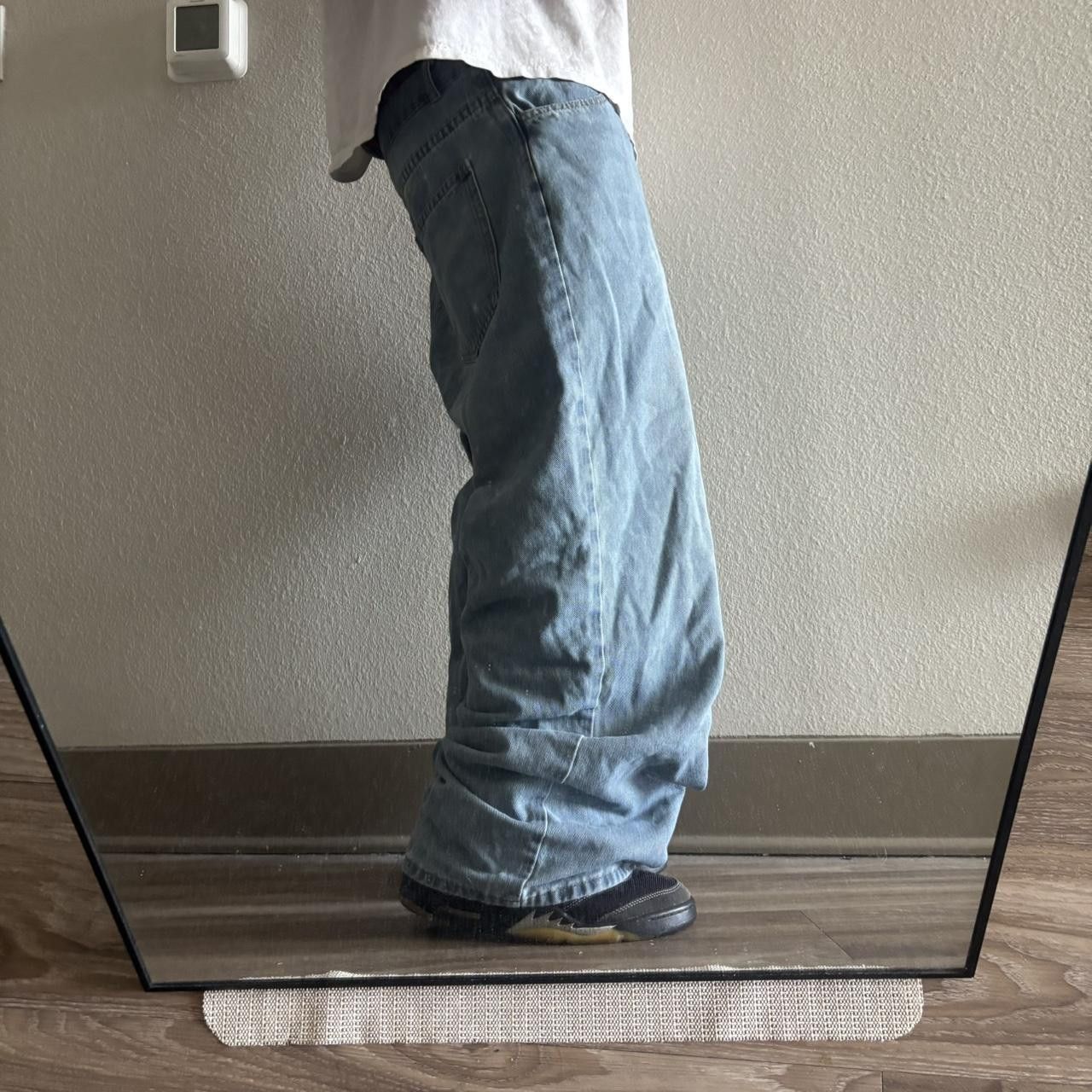 Vintage Crazy Vintage Y2K/2000s Baggy Medium Wash Skater Style Denim Jean! 34x30 Size US 34 / EU 50 - 2 Thumbnail