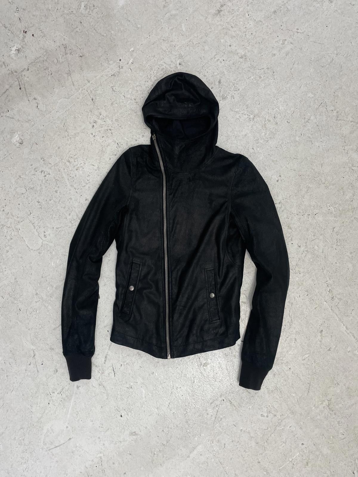 Rick Owens Rick Owen’s blistered leather black scuba jacket Size US XS / EU 42 / 0 - 1 Thumbnail