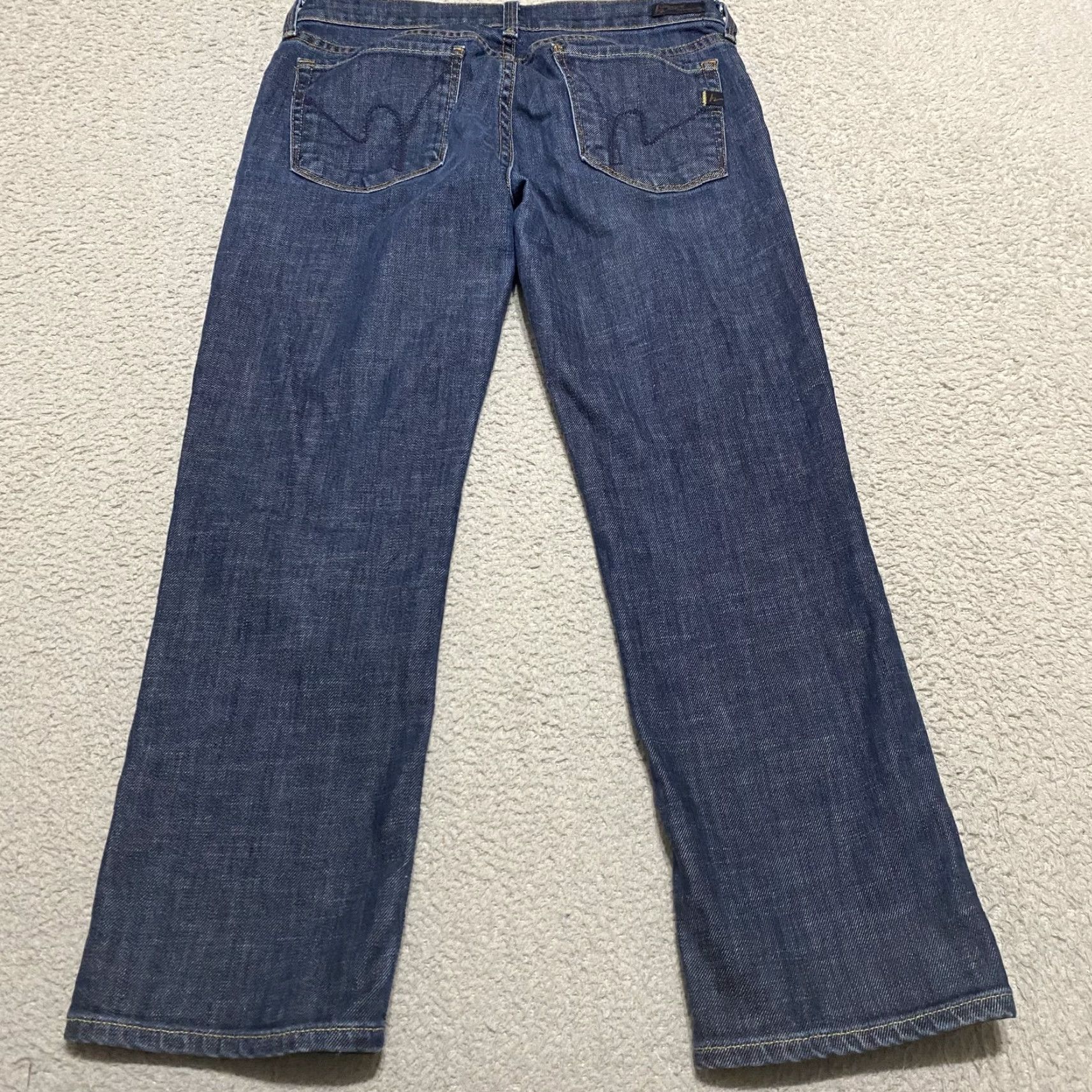 Citizens Of Humanity Citizens of Humanity Jeans Womens 27 Low Rise Crop Blue Denim Stretch 5-Pocket 063Kelly Vintage: No Mens Womens Size 27" / US 4 / IT 40 - 2 Thumbnail
