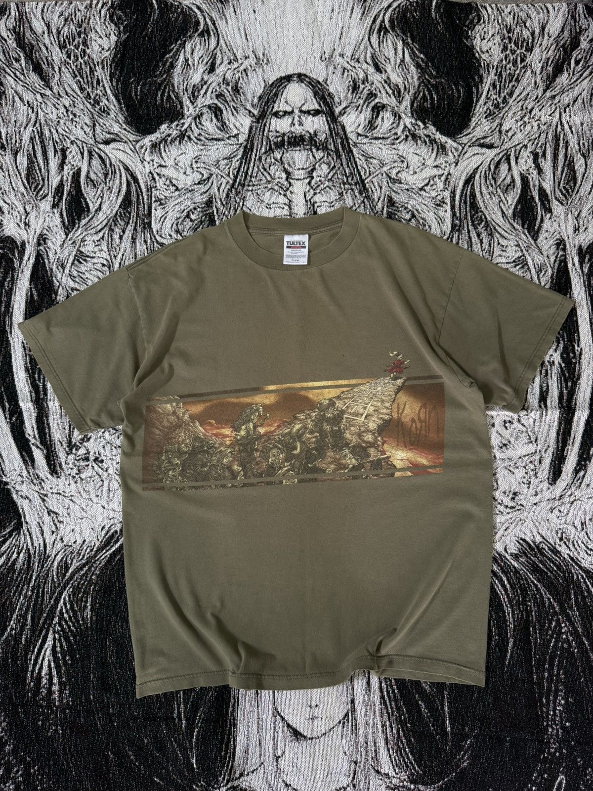 Vintage VTG Korn 90s Size US XL / EU 56 / 4 - 2 Thumbnail