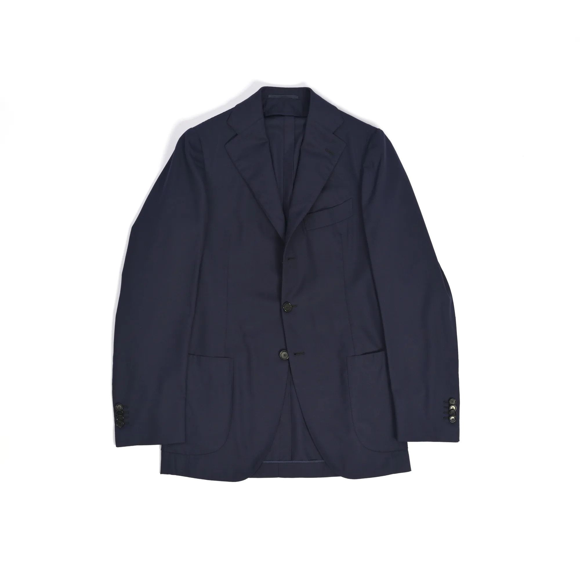 Cesare Attolini CESARE ATTOLINI navy unlined jacket (44 EU) Size 34R - 1 Thumbnail