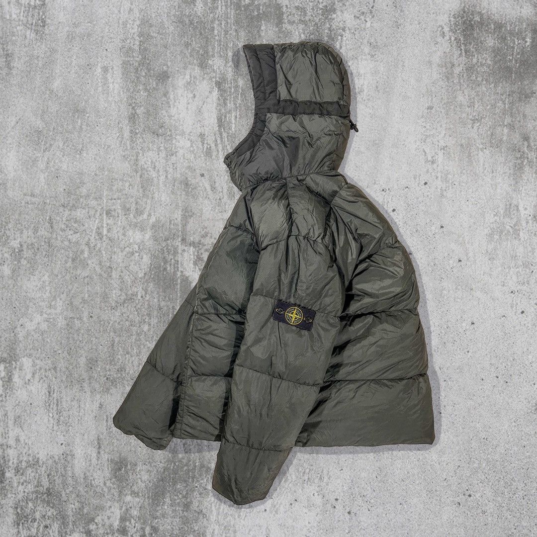 Stone Island Garment Dyed Crinkle Reps Ny-Down Jacket