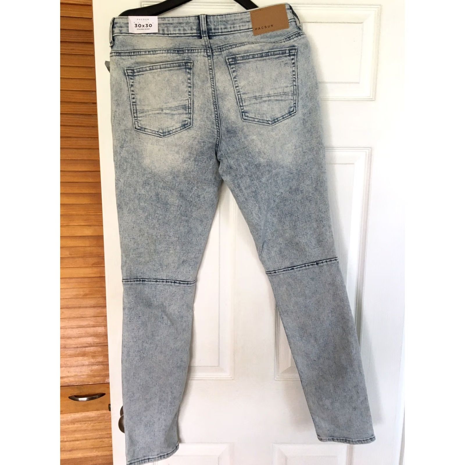 Pacsun Pacsun Denim Stacked Skinny Jeans Brand New Size 30 Men Jeans Blue Skinny 30 Inseam 30 Denim PacSun Men? Size US 30 / EU 46 - 7 Thumbnail