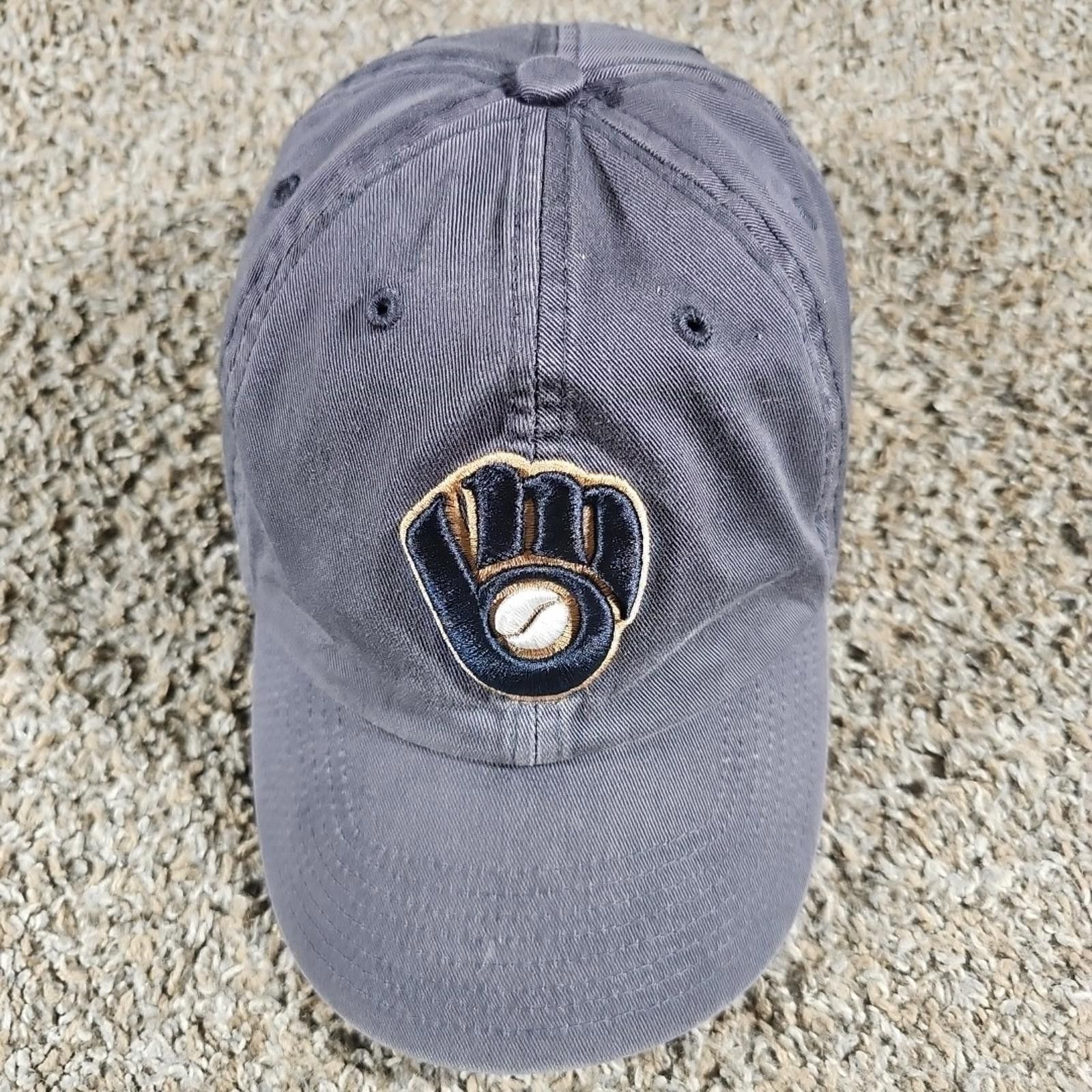 47 '47 Cooperstown Collection Milwaukee Brewers Fitted Hat Size ONE SIZE - 2 Thumbnail