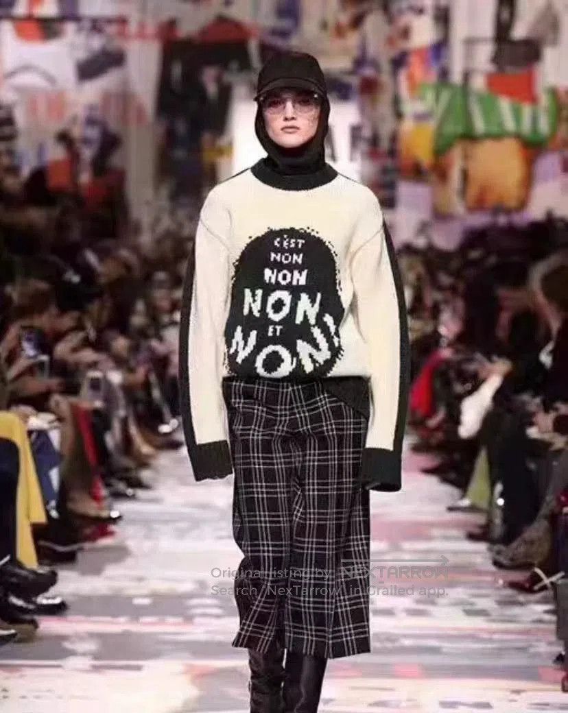 Dior dior adult sweater with unique design. Size US S / EU 44-46 / 1 - 3 Thumbnail