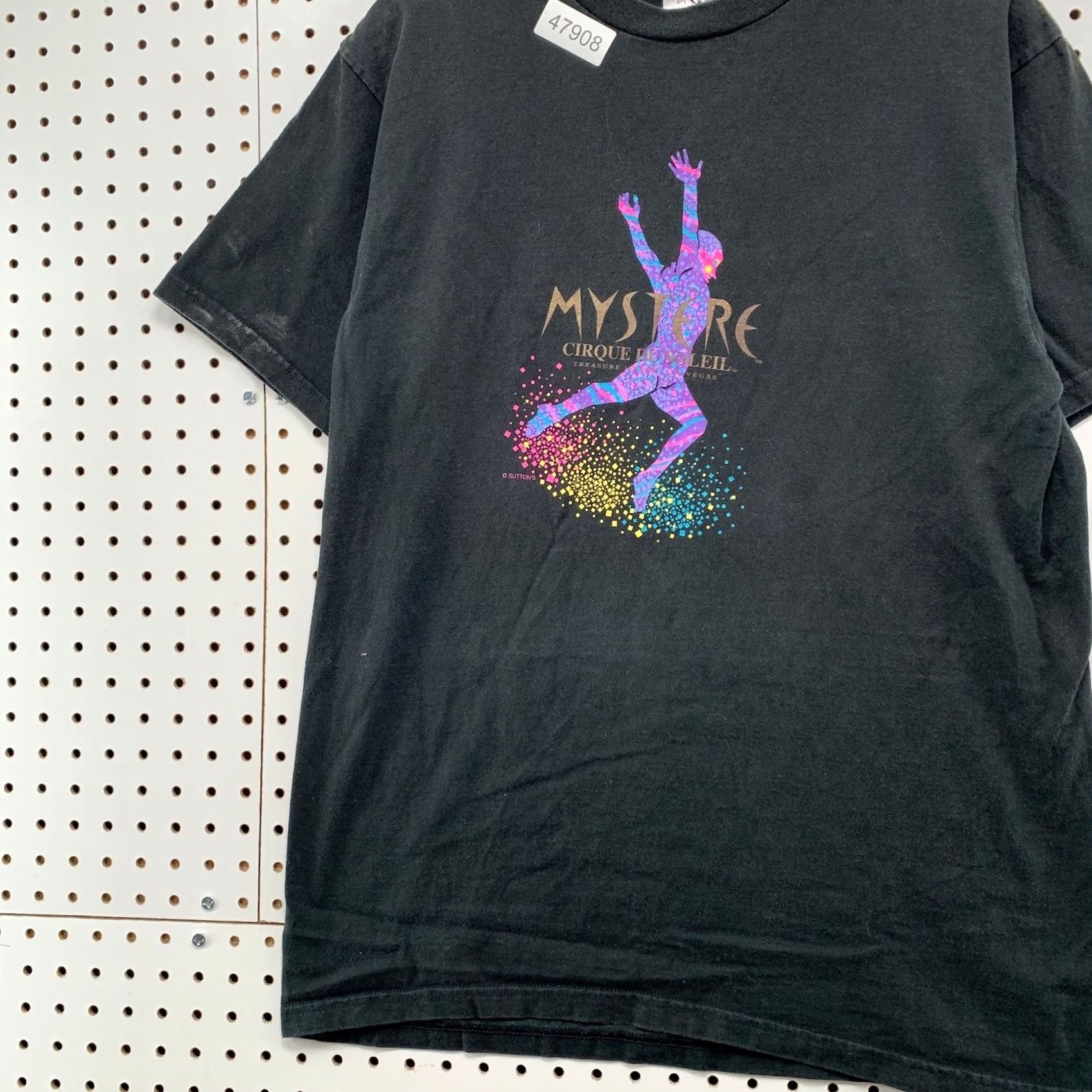 Vintage VINTAGE Treasure Island T Shirt Mens Large Black Mystere Cirque Du Soleil USA Size US L / EU 52-54 / 3 - 5 Thumbnail