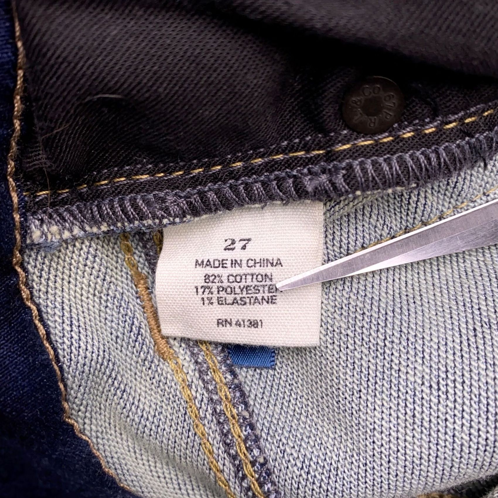Polo Ralph Lauren Polo Ralph Lauren Jeans Skinny Womens 27 Mid Rise Stretch Ankle Zip Blue Inseam 29.5 Denim 5-Pocket Slim Modern 28 W Belt Loops Logo Size 27" / US 4 / IT 40 - 5 Thumbnail