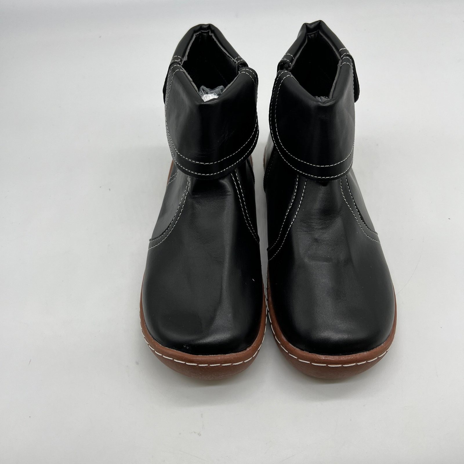 Other Fashion Womens Ankle Boot Comfortable Slip On Flat Booties Size US 9 / IT 39 - 4 Thumbnail