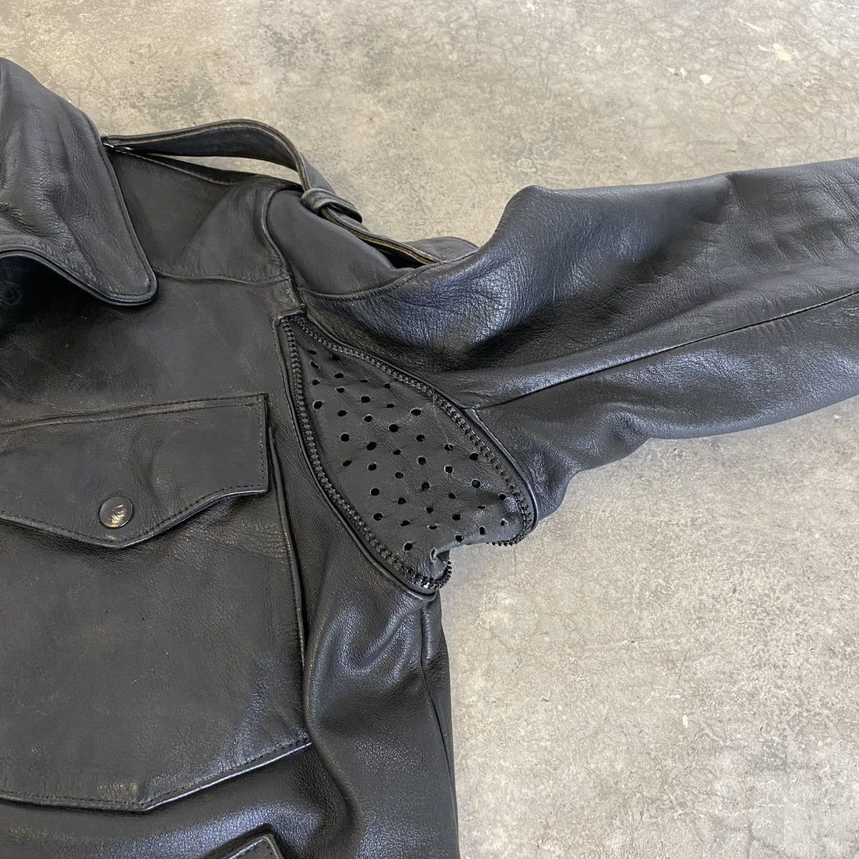 Harley Davidson VTG Harley Davidson by Hein Gericke Moto Leather Jacket Size US S / EU 44-46 / 1 - 9 Thumbnail