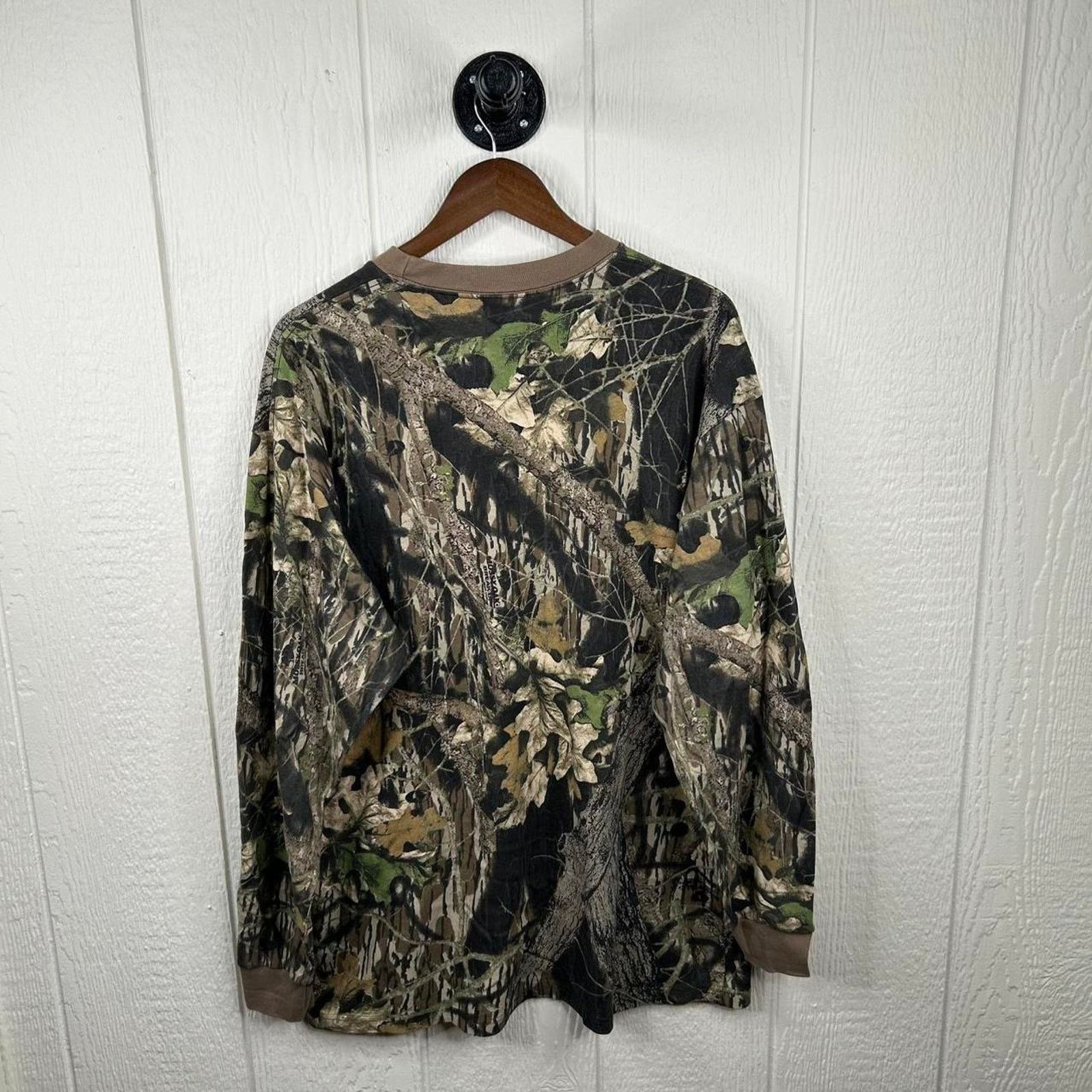 Other Vintage 90's Mossy Oak Long Sleeve Camo Tee X-Large Size US XL / EU 56 / 4 - 2 Thumbnail