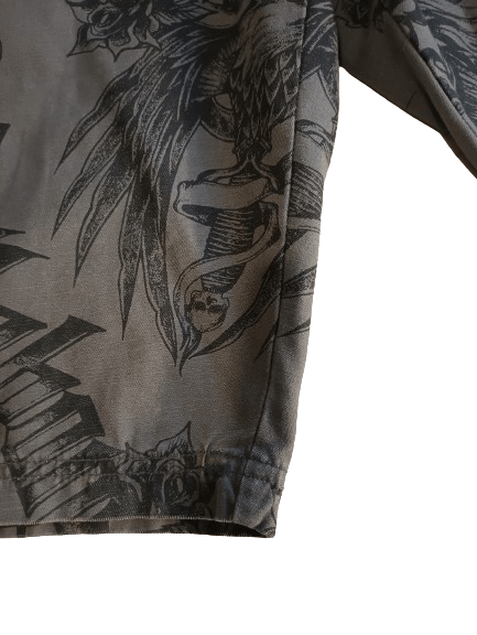Billabong × Designer Billabong dagger tattoo cargo shorts Size US 32 / EU 48 - 12 Thumbnail