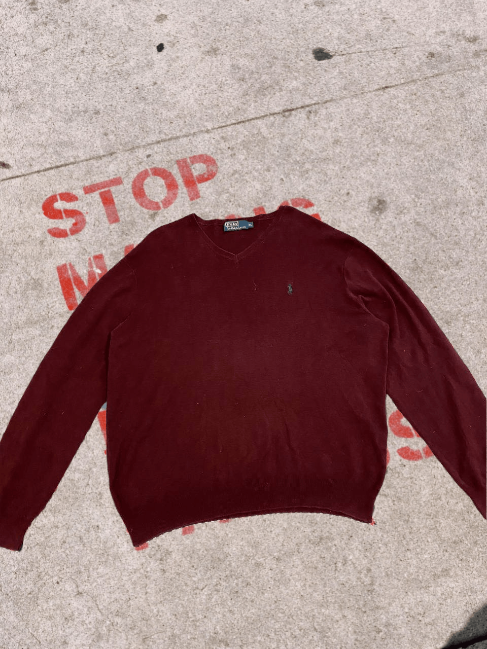 Polo Ralph Lauren Polo Ralph Lauren Men's Classic V-Neck Sweater Size US XL / EU 56 / 4 - 1 Thumbnail