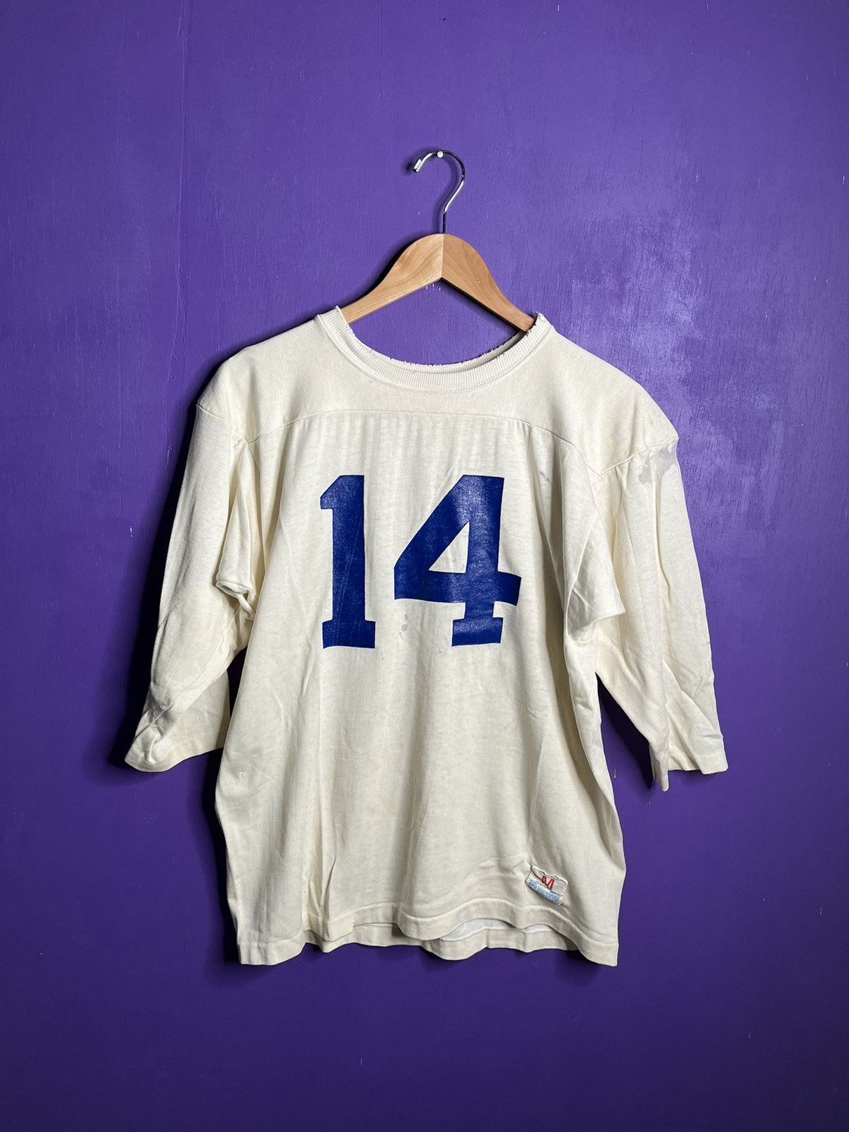 Champion × Vintage Vintage 70s/80s Champion #14 football jersey 