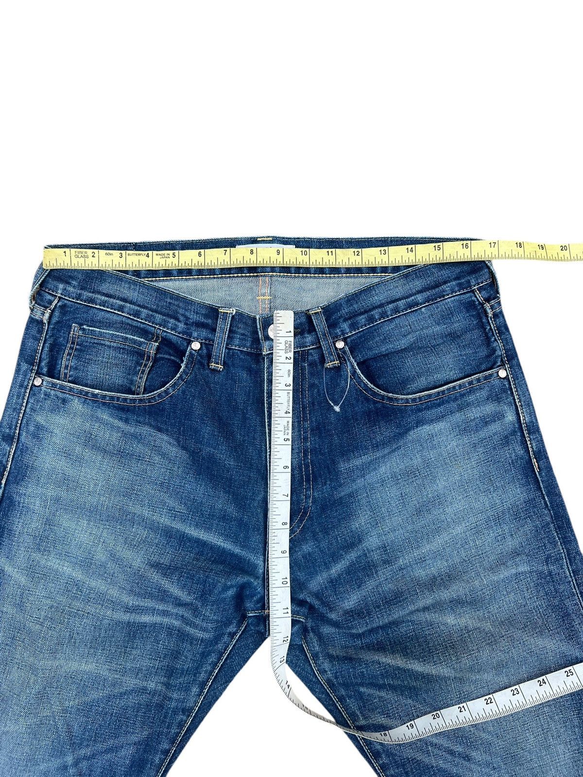 Bape A Bathing Ape Redline Selvedge Painter Denim Jeans Size US 32 / EU 48 - 3 Thumbnail