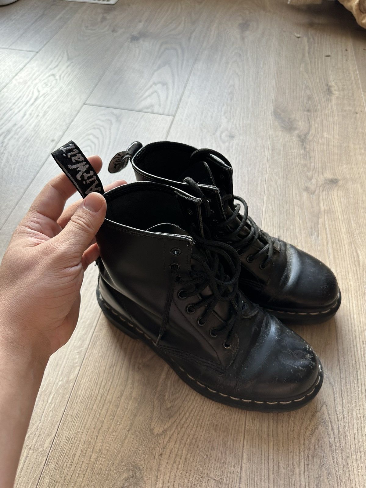 Dr. Martens Dr. Martens Vintage Leather Boots Size US 7.5 / IT 37.5 - 4 Thumbnail