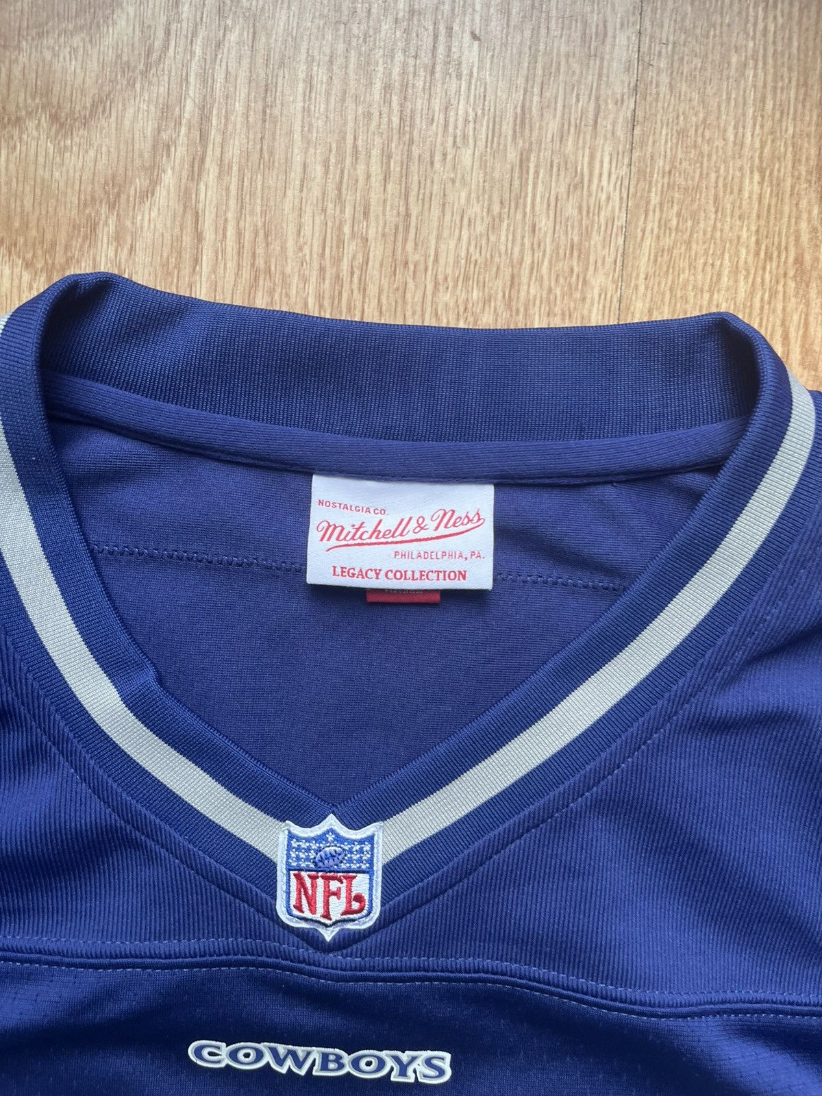 Mitchell & Ness T-shirt blue NFL Emmitt Smith 22 Size US XL / EU 56 / 4 - 6 Thumbnail