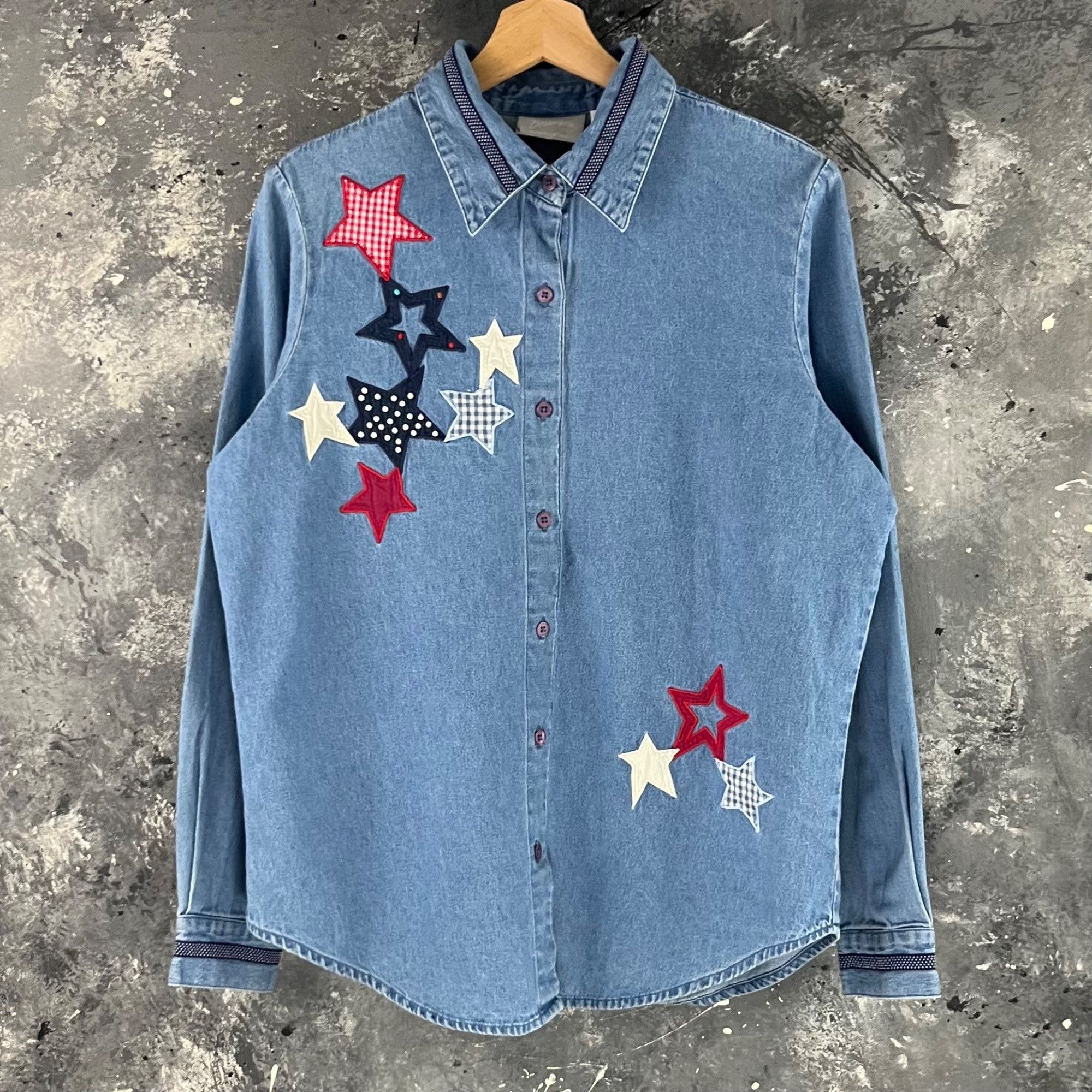 Vintage Vintage 90’s Blair Americano shirt Size US M / EU 48-50 / 2 - 1 Thumbnail
