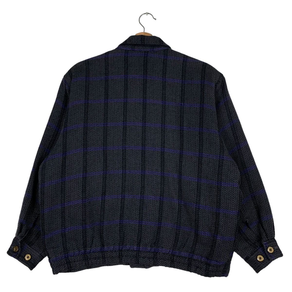 Japanese Brand GRETNA CLUB Checked Plaid Casual Jacket #0040-C3 Size US M / EU 48-50 / 2 - 8 Thumbnail