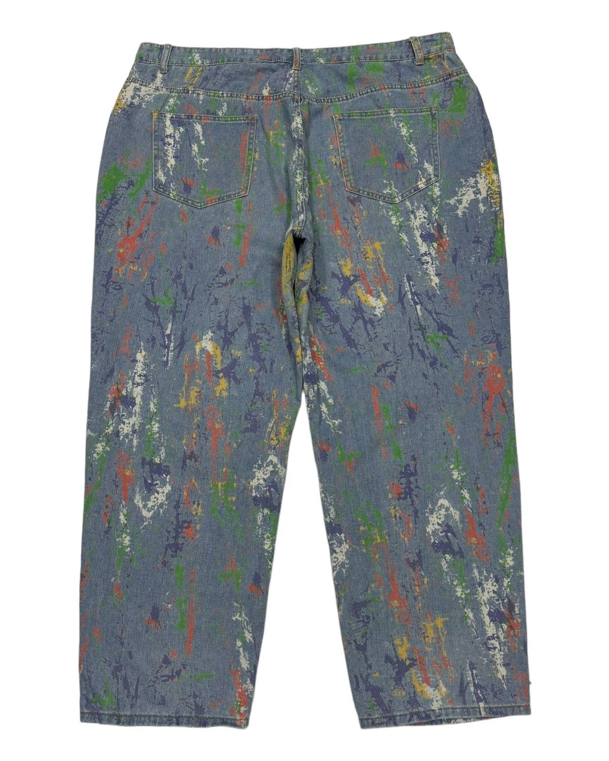 Japanese Brand VINTAGE BAGGY JEANS PAINTER ART EMERY ROSE DENIM Size US 40 / EU 56 - 8 Thumbnail
