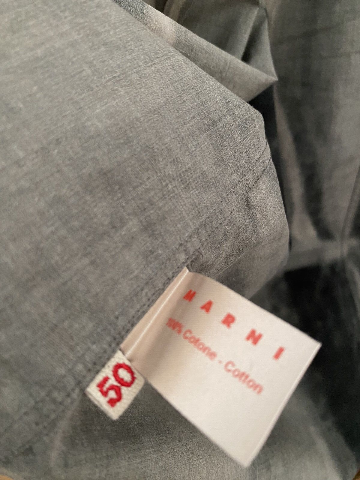 Marni Marni Black Grey White Long Sleeve button up shirt Size US L / EU 52-54 / 3 - 4 Thumbnail