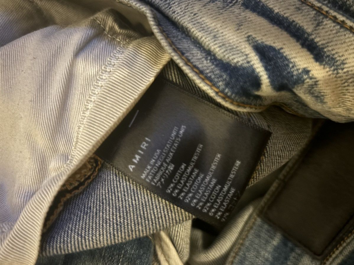 Amiri Amiri Quilt Patch Jeans Size US 33 - 3 Thumbnail