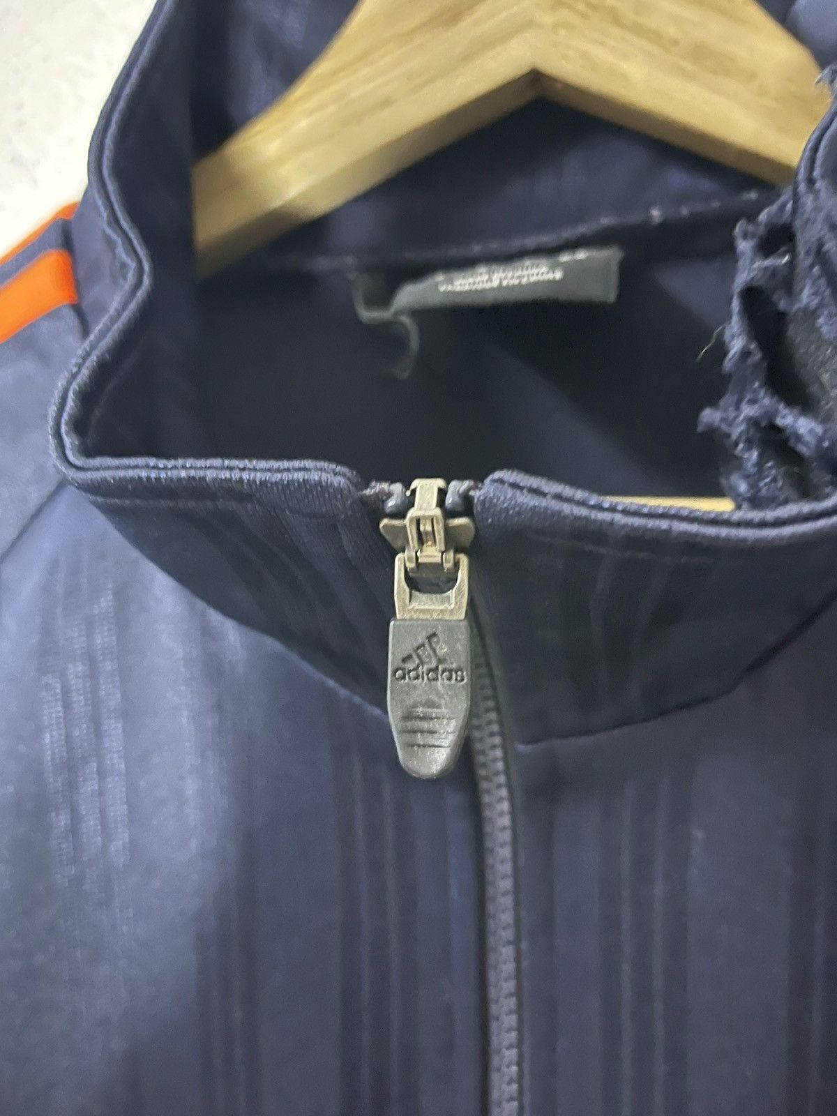 Adidas Adidas Track Jacket Stripes Orange Size US L / EU 52-54 / 3 - 13 Thumbnail